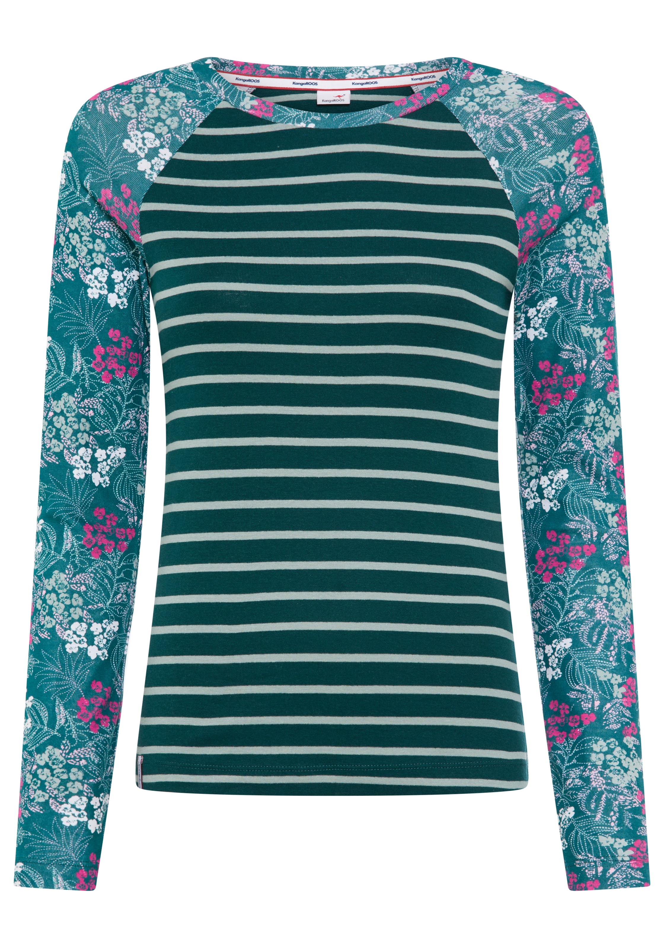 KangaROOS Langarmshirt Muster Mix