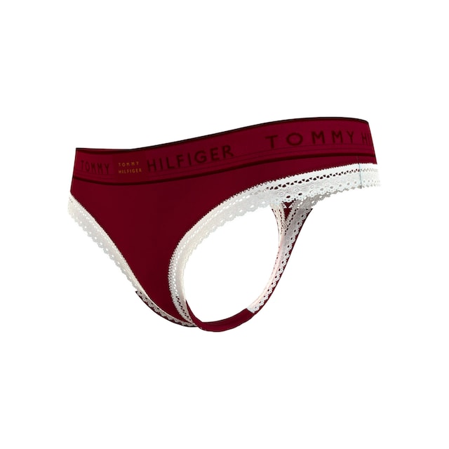 ♕ Tommy Hilfiger Underwear T-String »THONG (EXT SIZES)«, mit Tommy Hilfiger  Logobund versandkostenfrei auf