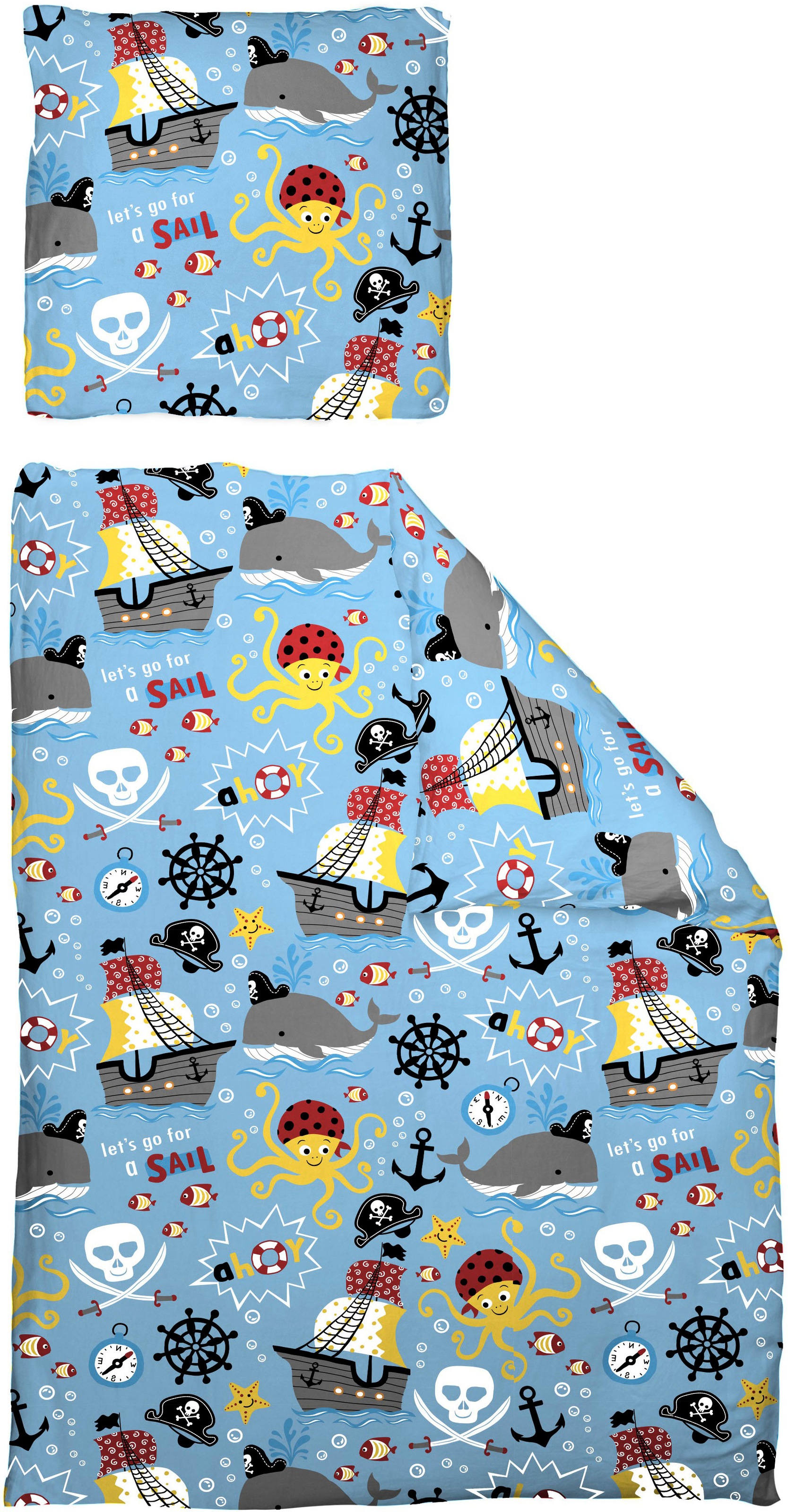 Image of Adam Kinderbettwäsche "Pirates" 2 Stk.