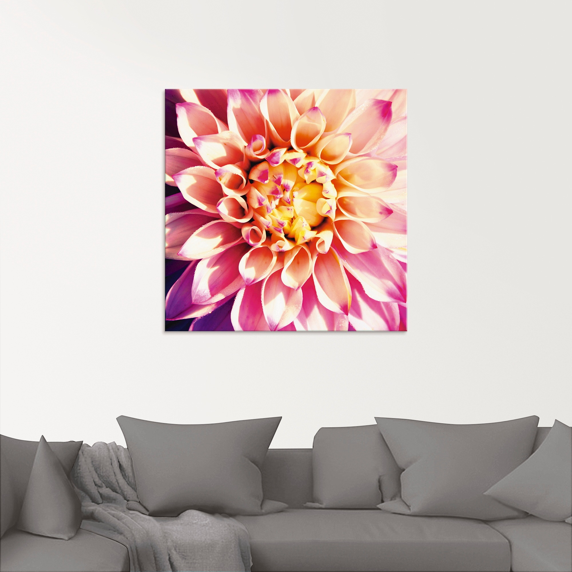 Artland Glasbild »Dahlie«, Blumen, (1 St.), in verschiedenen Grössen