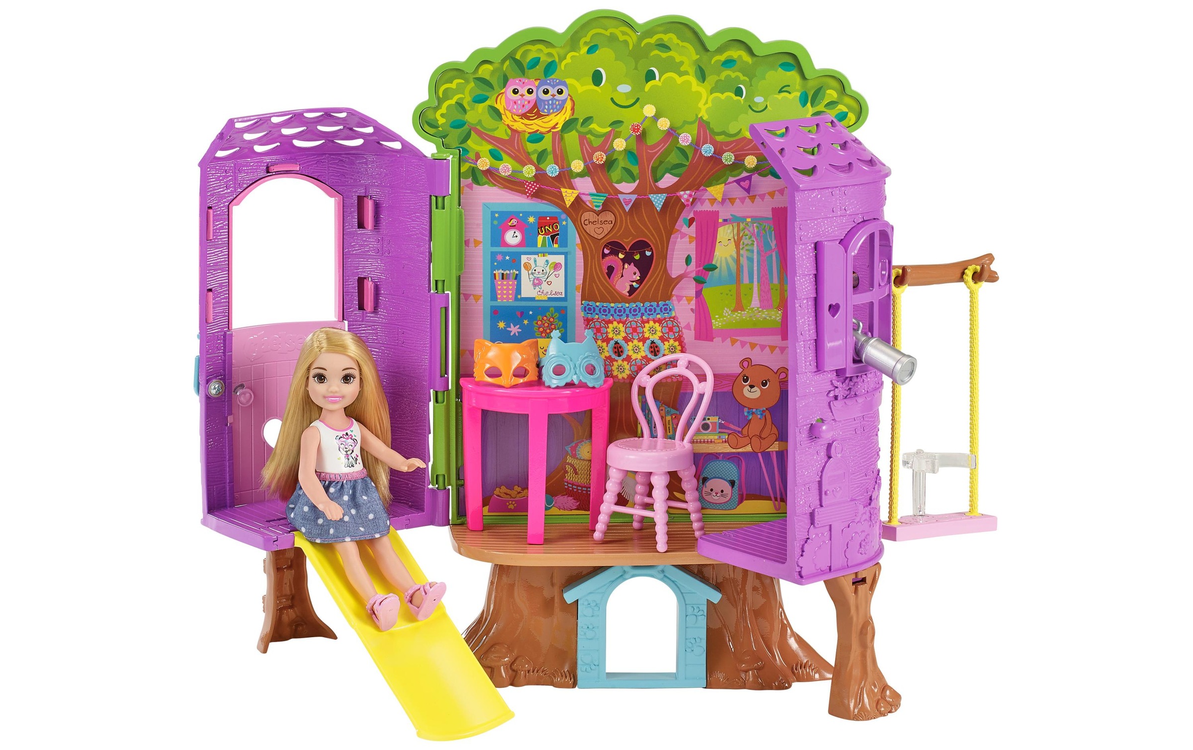 Image of Barbie Puppen Spielcenter »Chelsea Baumhaus Spielset« bei Ackermann Versand Schweiz
