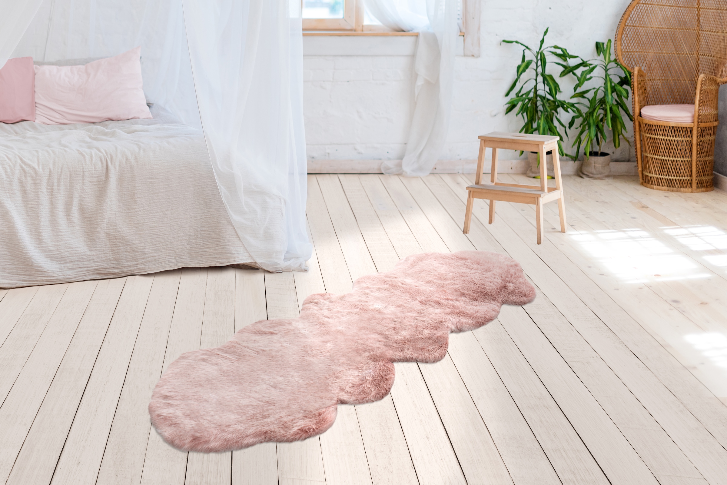 me gusta Teppich »Tender 125«, rechteckig, 52 mm Höhe, Kuscheliger & gemütlicher Teppich, UNI-Farben,Fussbodenheizung geeignet