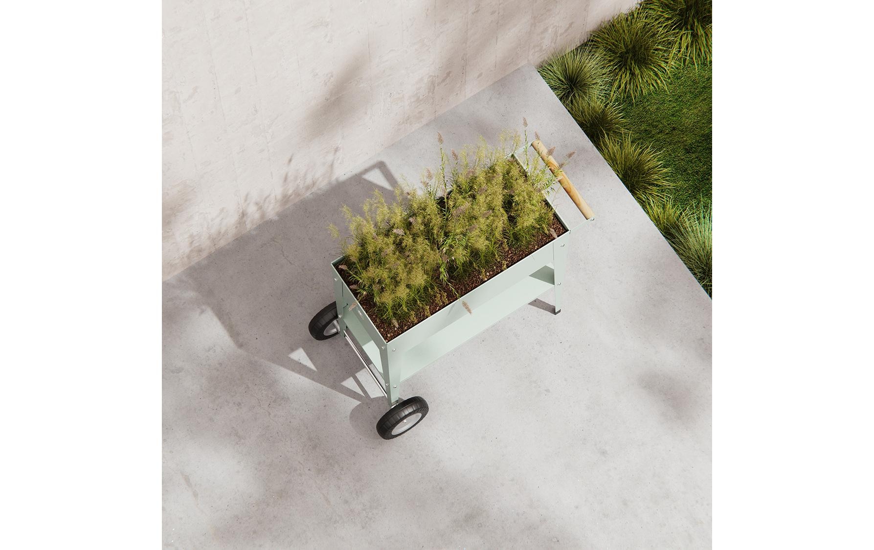 Herstera Garden Hochbeet »Urban Garden Wagen 75 x 35 x 80 cm« 47 l, BxTxH: 35x75x80 cm