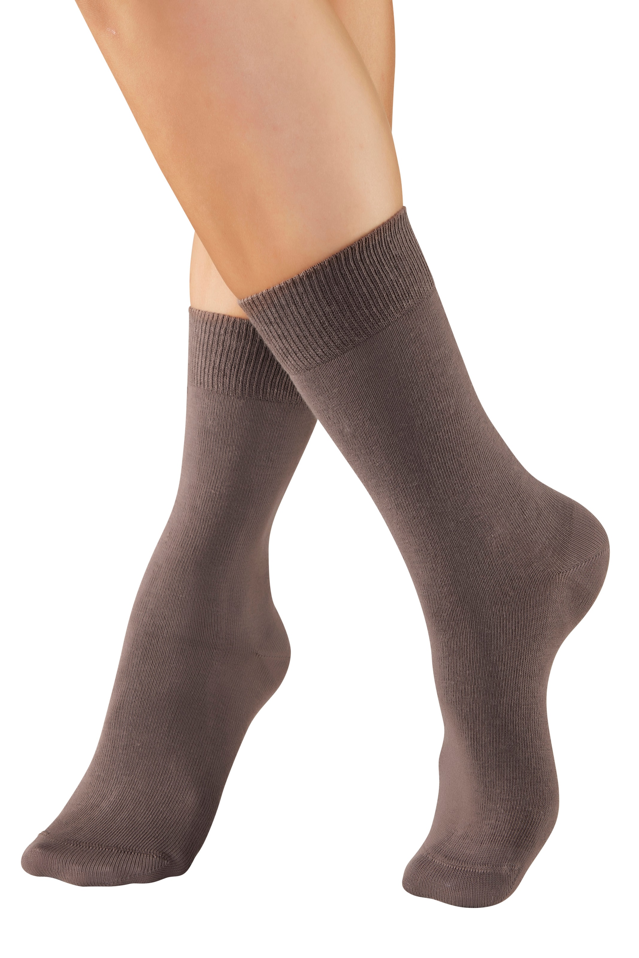 H.I.S Basicsocken »Damen und Herren Atmungsaktiver Baumwollanteil; Business, Basic« Packung, 20 Paar tlg. zwei Längen im Kombi Pack