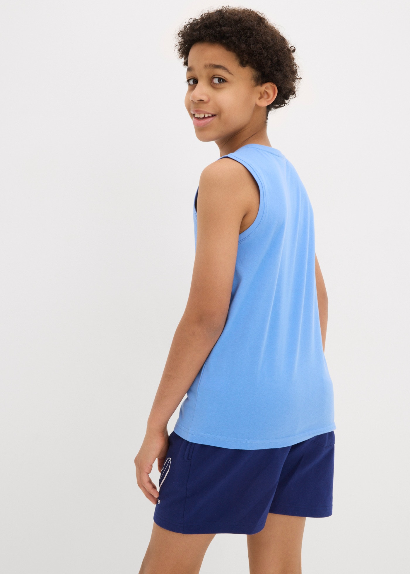 bonprix Débardeur Paquet, lot de 5,  en coton, sans manches, regular fit, lot de 5