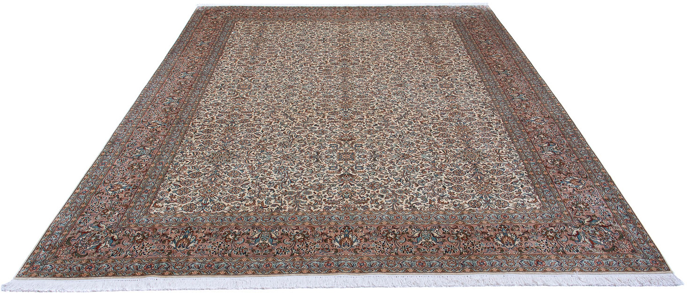 Image of morgenland Orientteppich »Perser - Classic - 329 x 249 cm - beige«, rechteckig, 10 mm Höhe, Wohnzimmer, Handgeknüpft, Einzelstück mit Zertifikat bei Ackermann Versand Schweiz