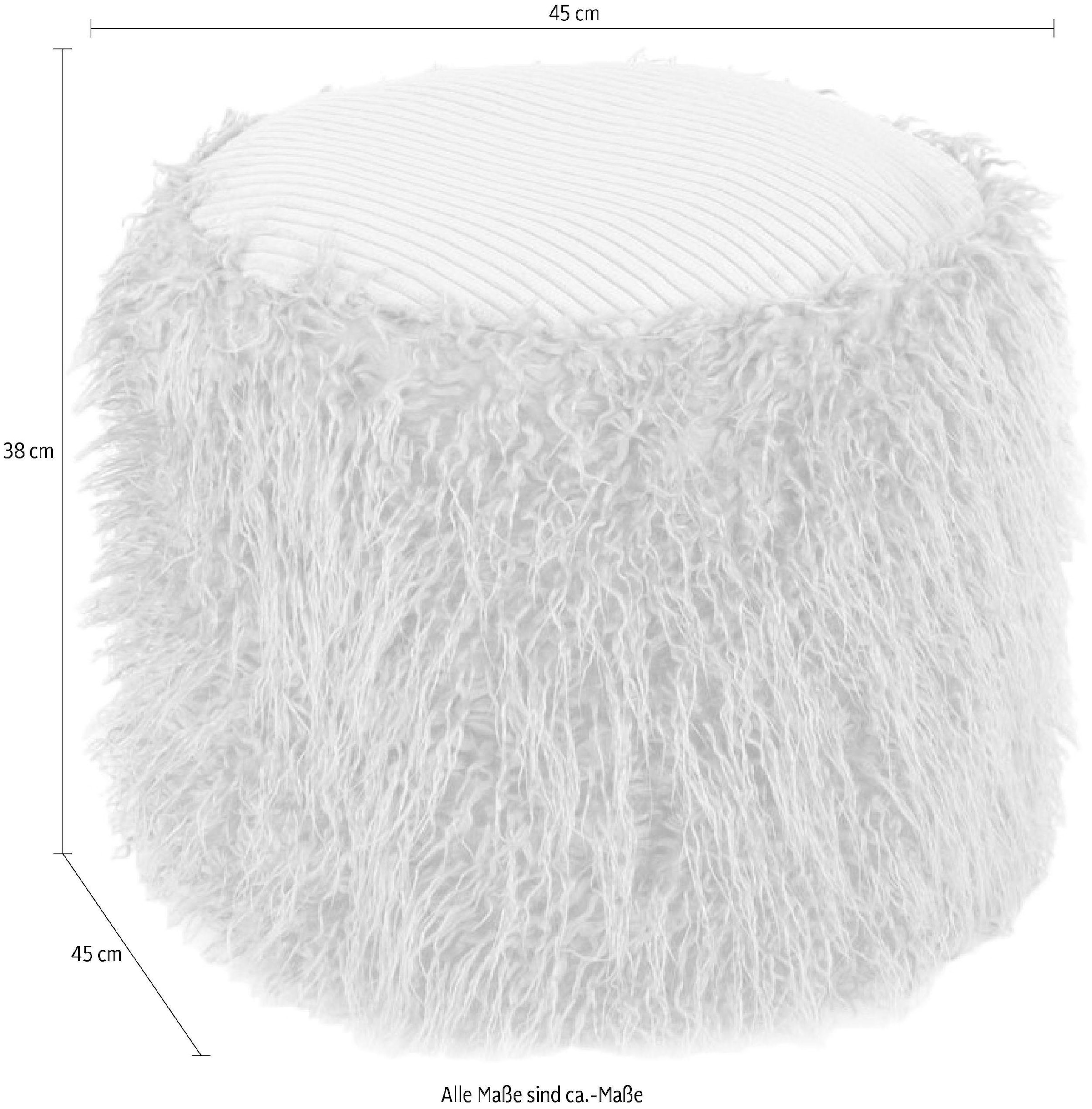 Kayoom Pouf »Bobtail 125«, modern, dekorativ