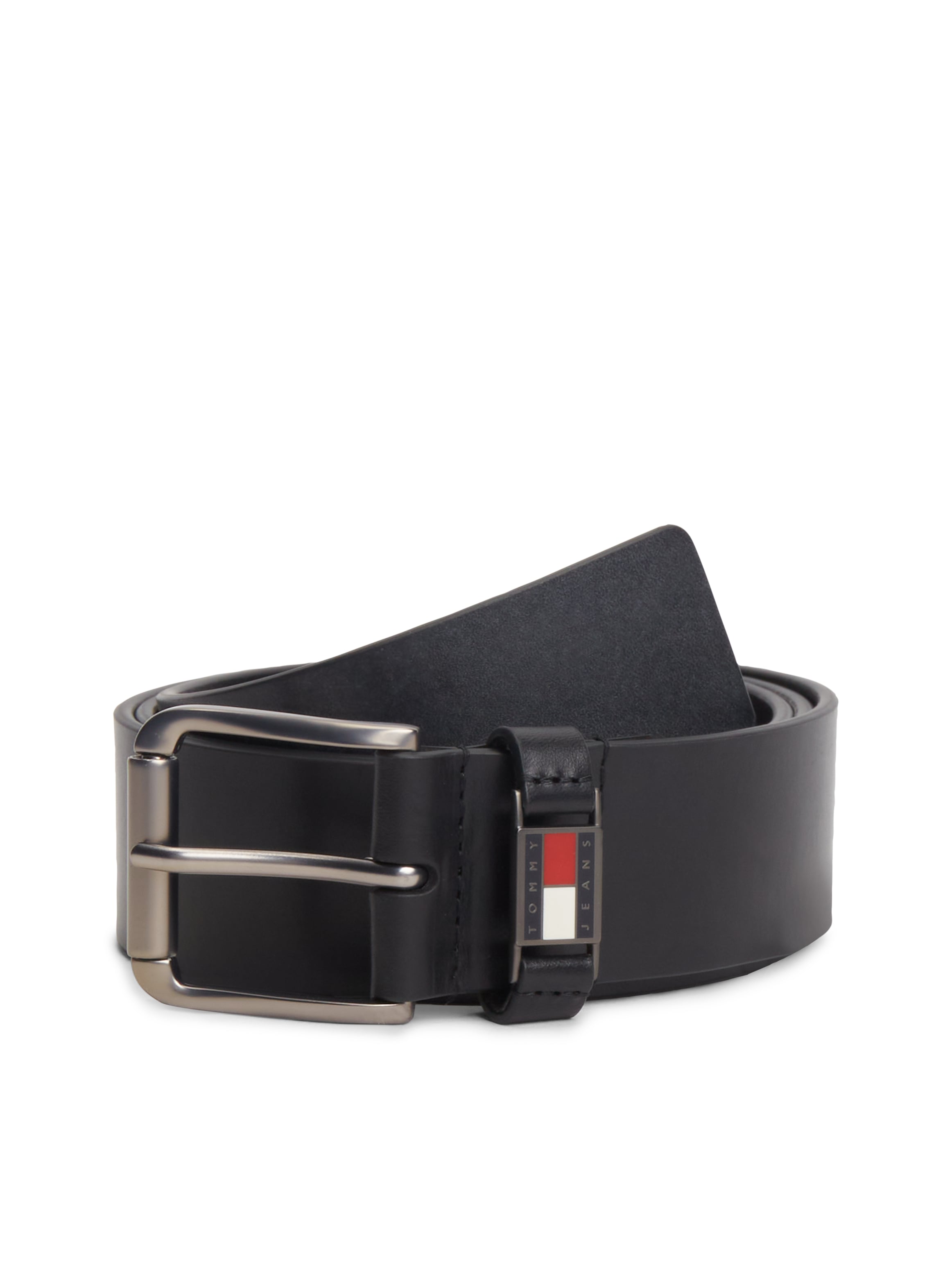 Tommy Jeans Ceinture en cuir »TOMMY ROLLER« Coupe régulière et taille ajustable