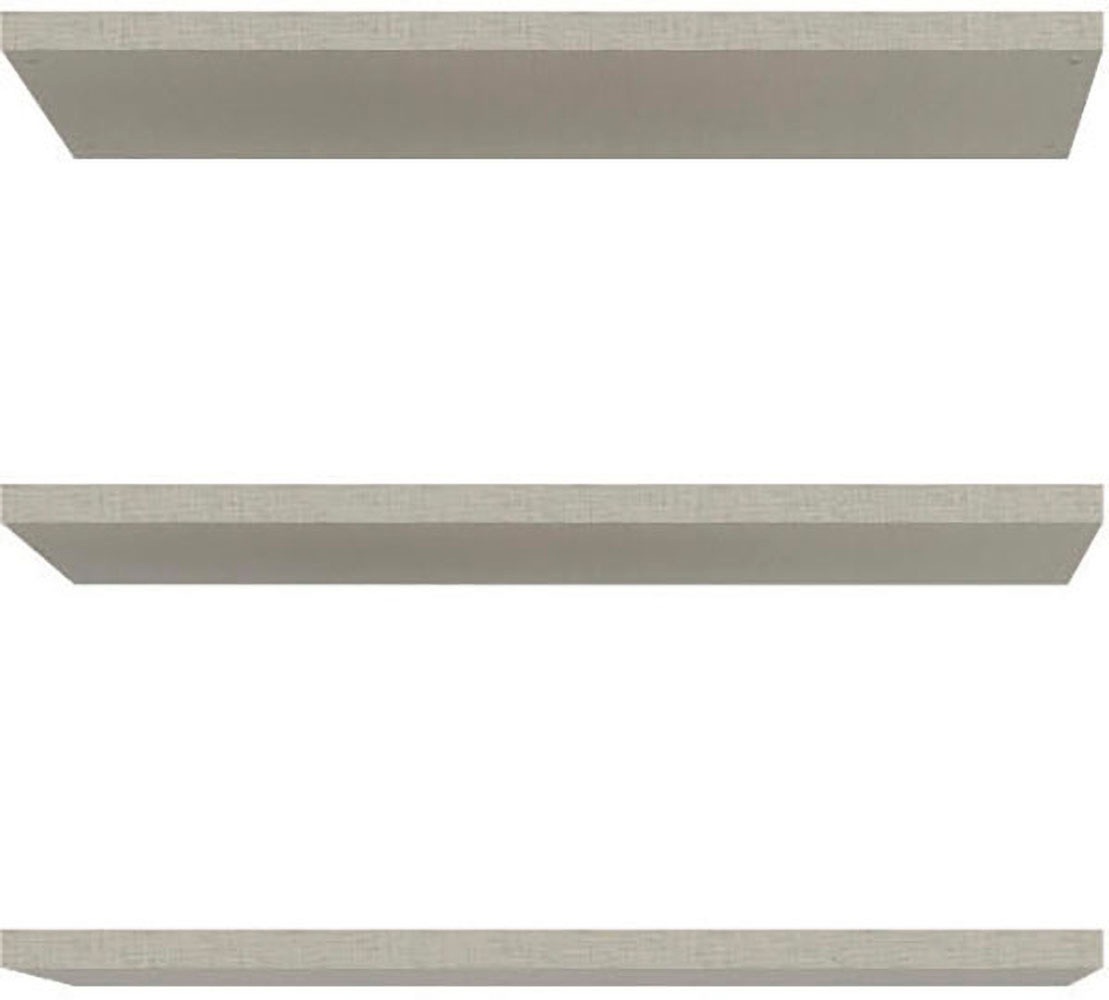 FORTE Tablette de rangement Ensemble, 3 cuis tlg. jeu de 3 tablettes, structure textile, largeur 42,2 cm
