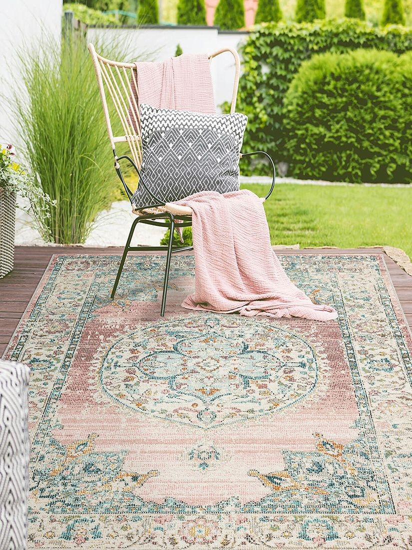the carpet Teppich »Palma« rechteckig 4 mm Höhe Outdoor moderner robuster In und Outdoor Teppich