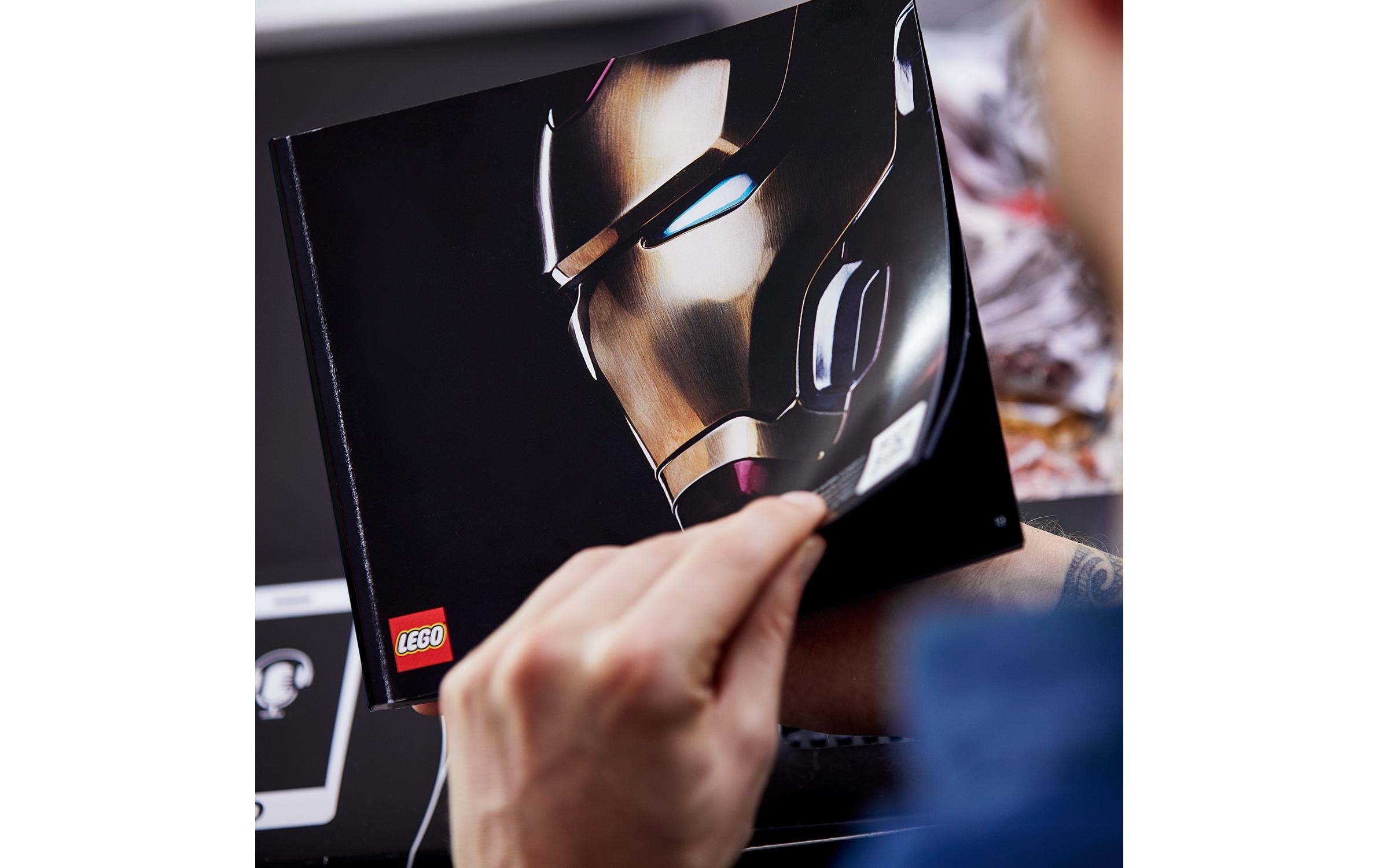LEGO® Spielbausteine »Art Marvel Studios Iron Man - Kunstbild 31199«, (3167 St.)