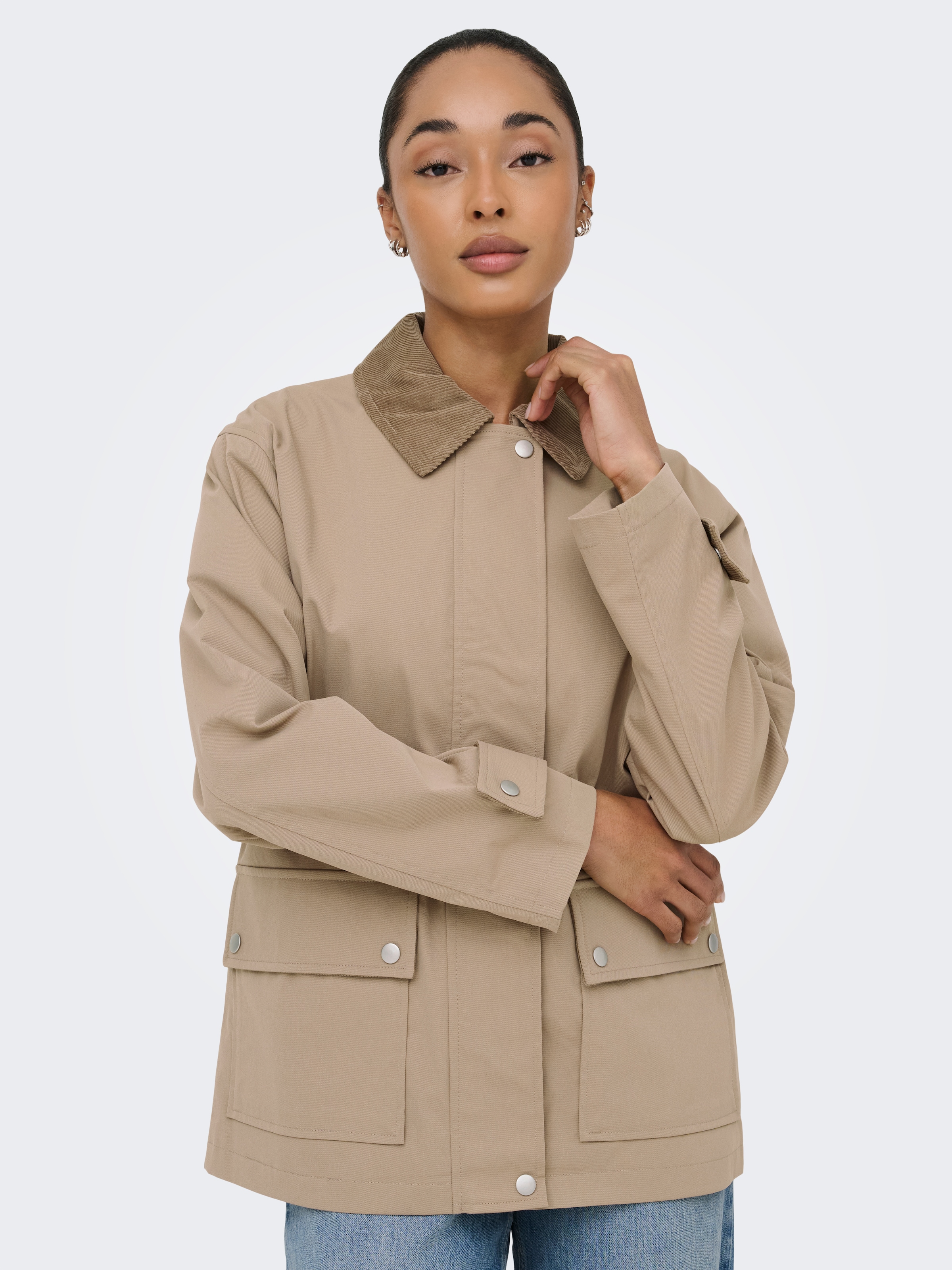 Image of ONLY Parka "ONLEVELYN MIX JACKET OTW"