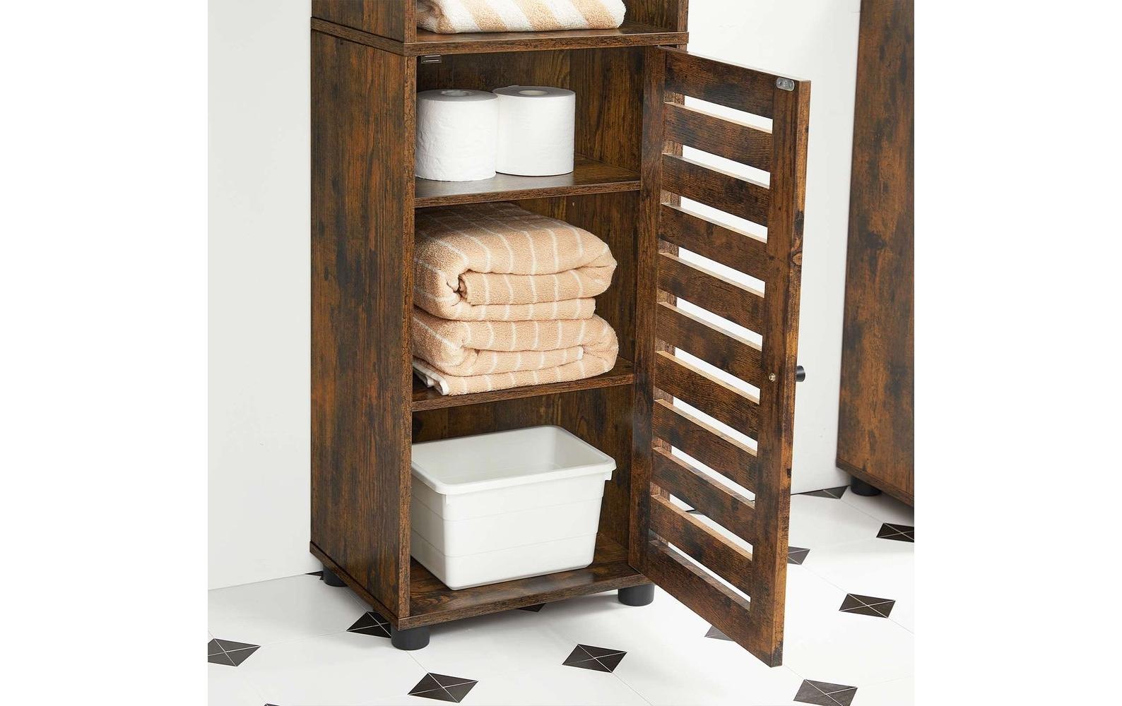 VASAGLE Vitrine »40 x 167 cm Braun«