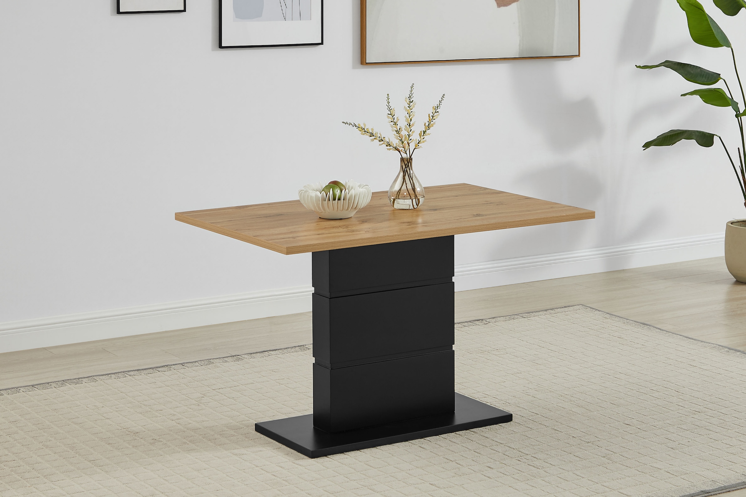 GOODproduct Eckbankgruppe »Geranie, Sitzgruppe, Eckbank inkl. Stauraum, Esstisch, 2 Freischwinger« Set, Eckbank inkl. Stauraum wahlweise links und rechts montierbar, 4 tlg. tlg. Eckbank wahlweise links und rechts montierbar