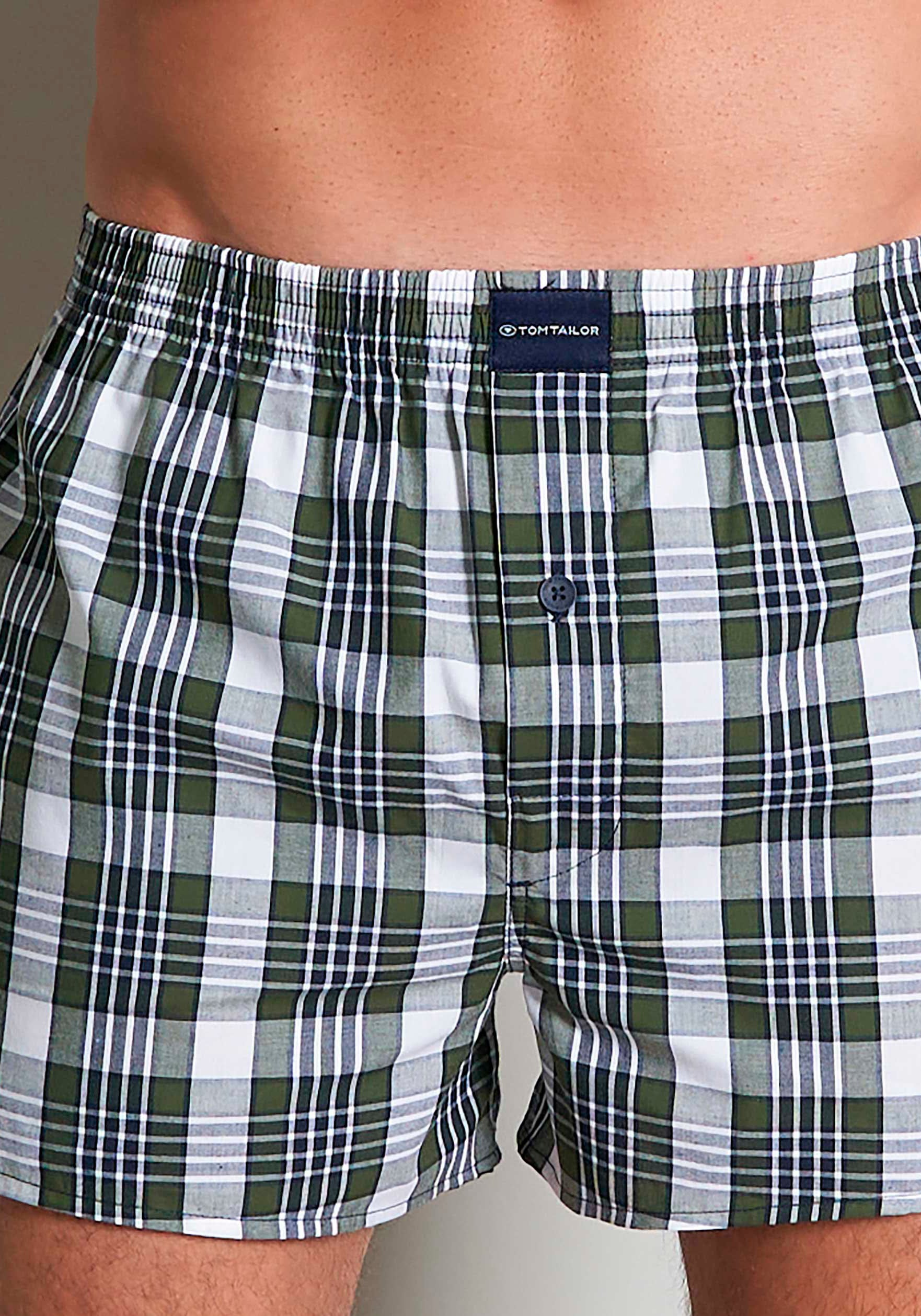 TOM TAILOR Boxershorts »Dakota«, (Packung, 2 St.), mit lockerem Schnitt