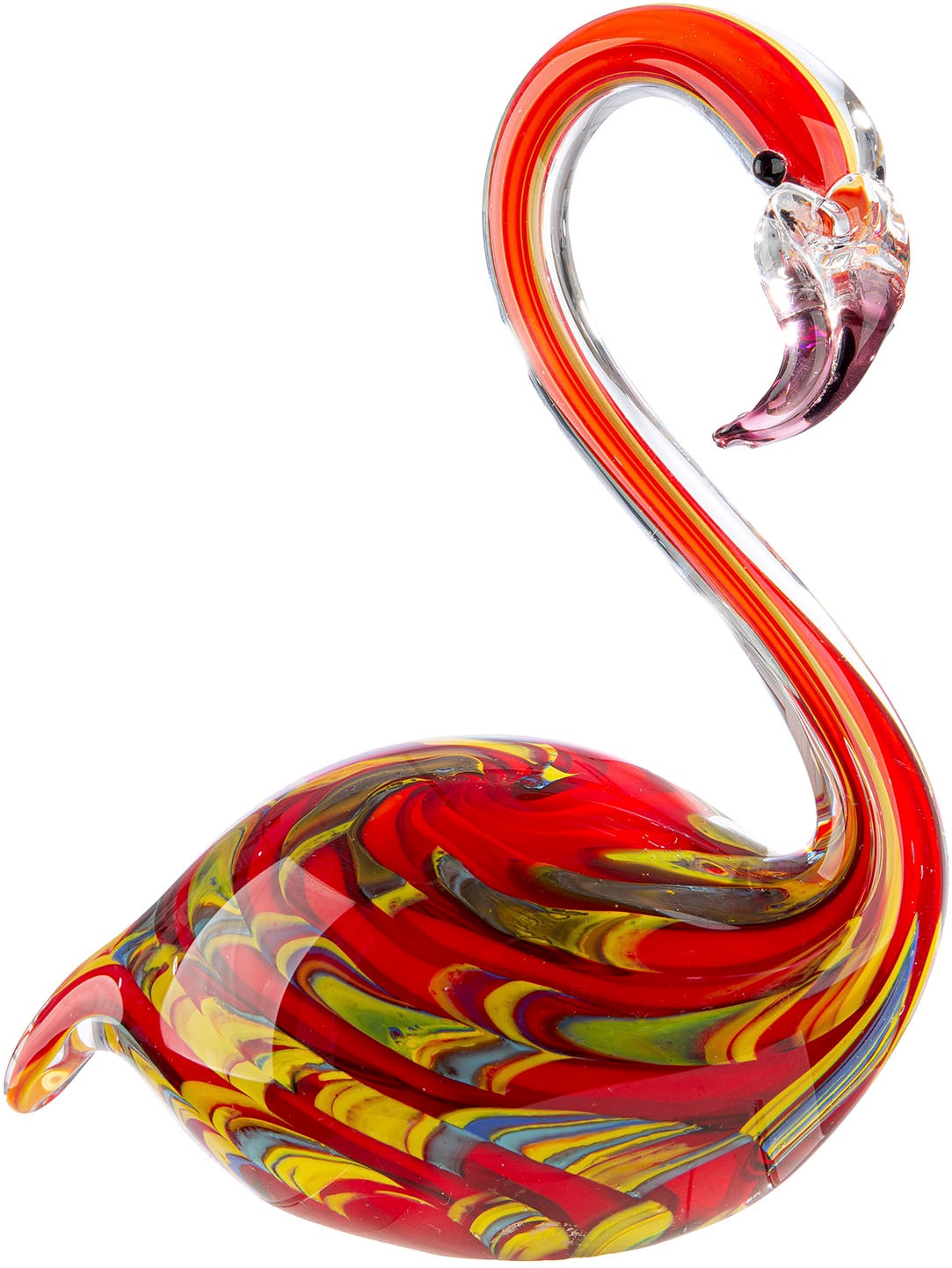 Image of Casablanca by Gilde Tierfigur "Figur Vogel Flamingo mehrfarbig H. 17 cm"