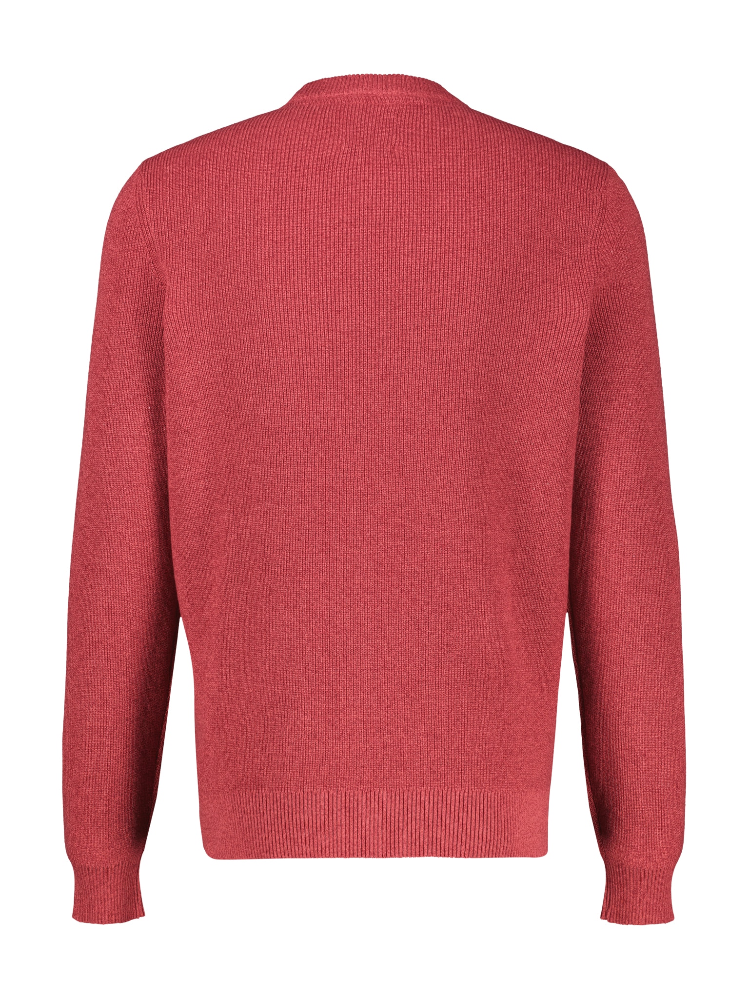 LERROS Strickpullover mit Logo-Stickerei / Reine Baumwolle