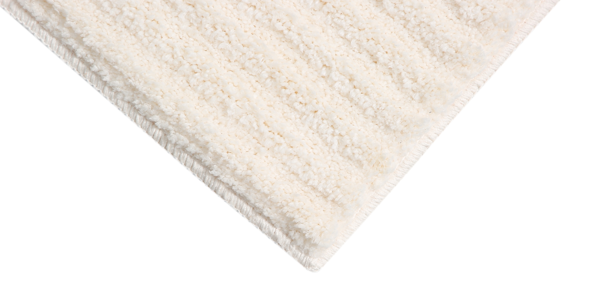 my home Badematte »Ognon, Scandi, Boho, modernes Muster«, rutschhemmend beschichtet, fussbodenheizungsgeeignet-schnell trocknend-strapazierfähig, Badteppich, Uni Farben, Hoch-Tief-Effekt