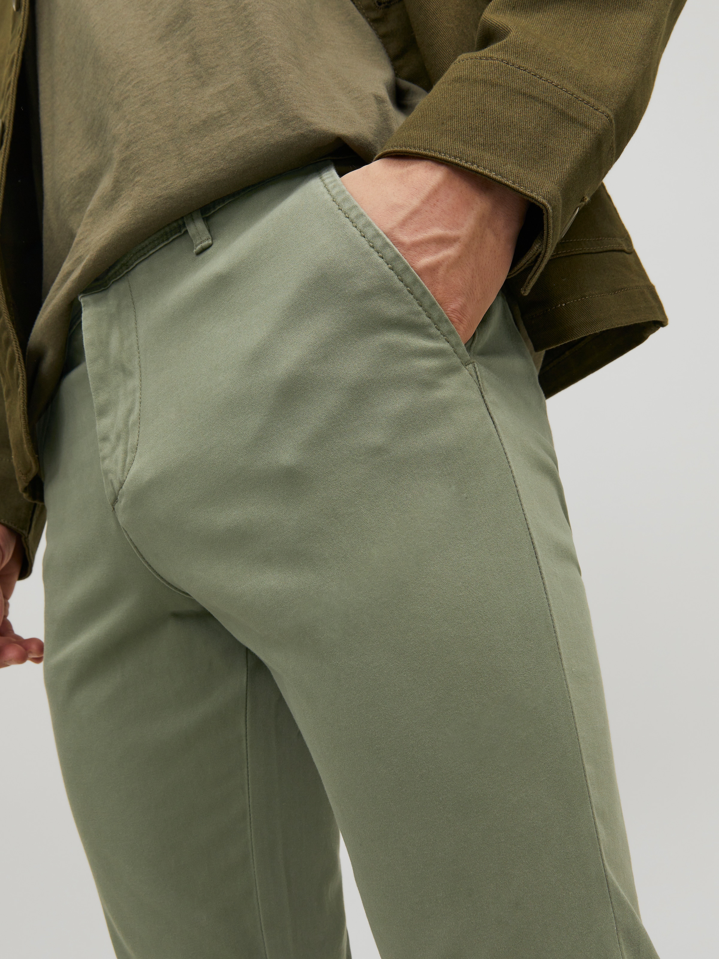 Jack & Jones Chinos »JPSTMARCO mit Stretchkomfort und schmalem Bein«  Baumwollmischung, slim fit