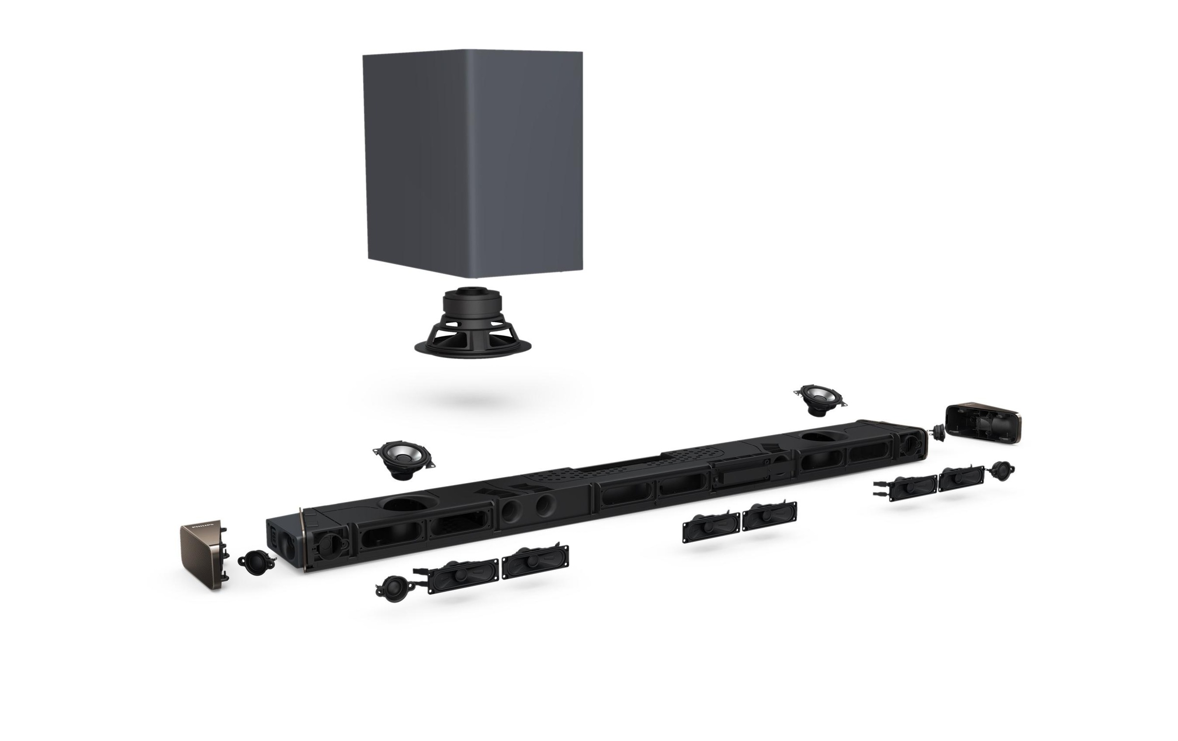 Philips Soundbar »Fidelio B95/10«, Soundbar mit kabellosem Subwoofer