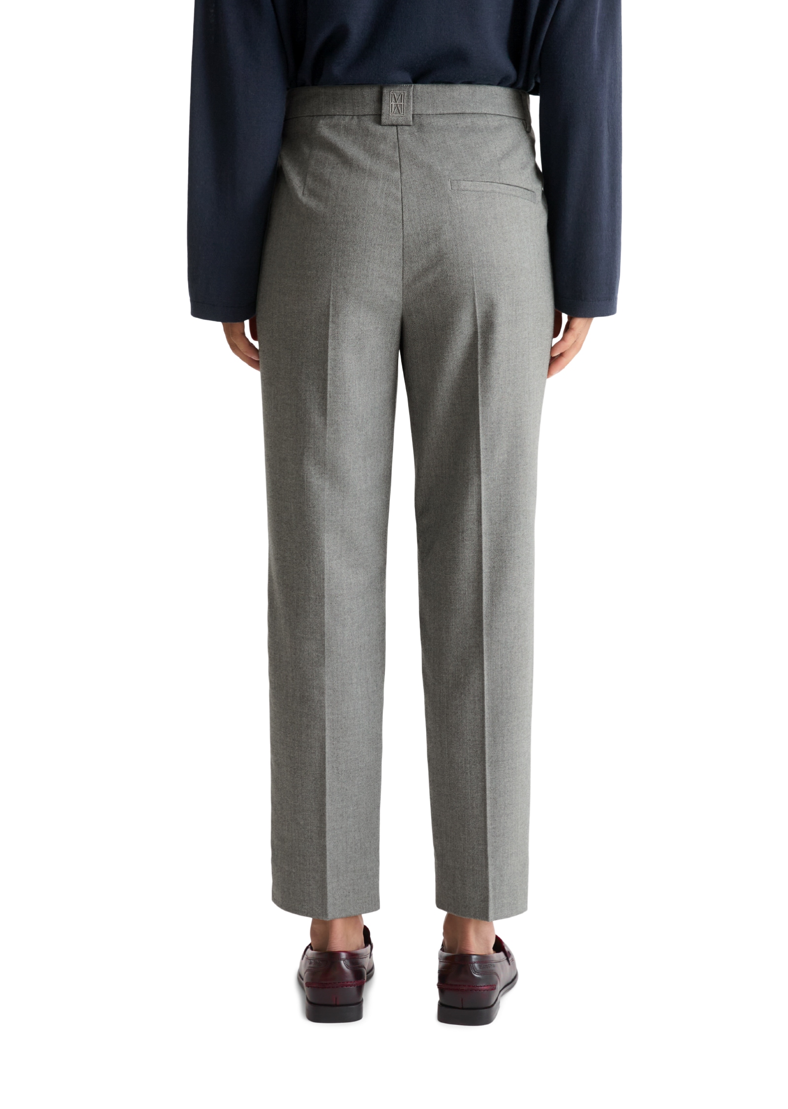 Marc O'Polo Pantalon 7/8 »MALIN SLIM«  avec fente à l'ourlet, coupe slim