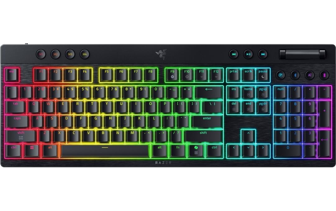 RAZER Gaming-Tastatur »BlackWidow V4 Low-profile HyperSpeed [Swiss Layout]« ()