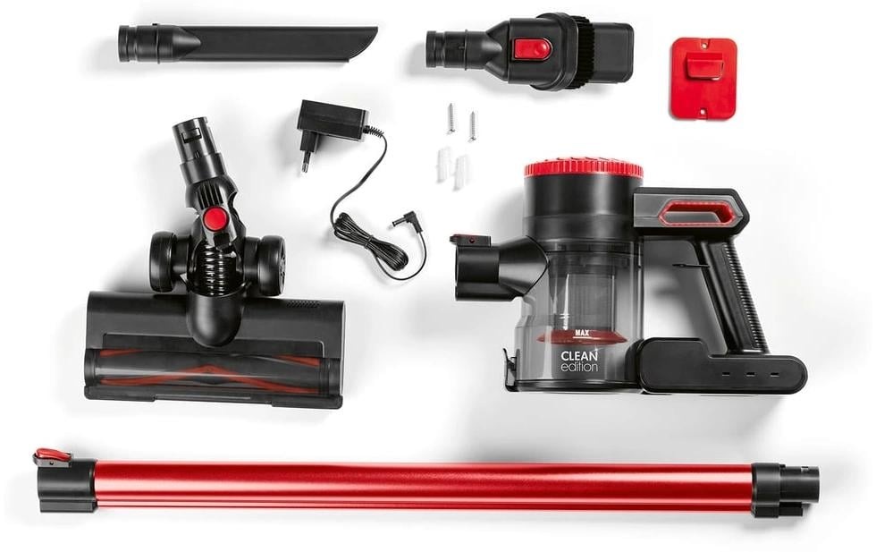 CLEANmaxx Aspirateur à main et à manche sans fil »mit 2-fach-Filter«