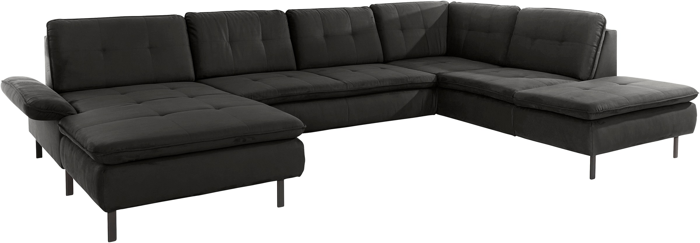 INOSIGN Wohnlandschaft »Birkholm U-Form« Armlehnverstellung, auch in Easy Clean Bezug - mit Wasser zu reinigen