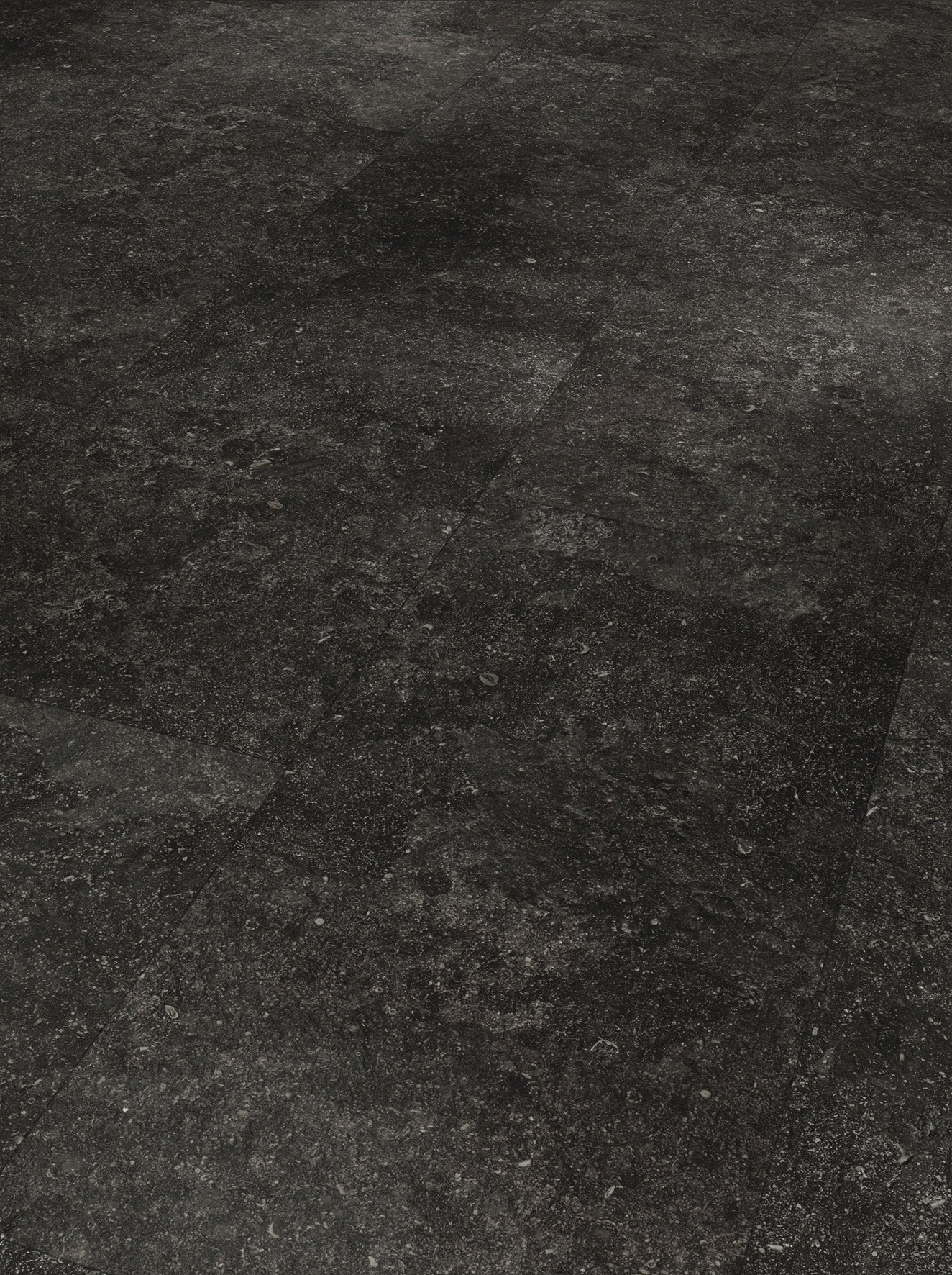 Image of PARADOR Designboden »Modular ONE Hydron Grossfliese Granit Anthrazit«, (Set), Steinstruktur, mit integrierter Trittschalldämmung, Verlegefläche: 2,76 m², matt, für Fussbodenheizung geeignet bei Ackermann Versand Schweiz