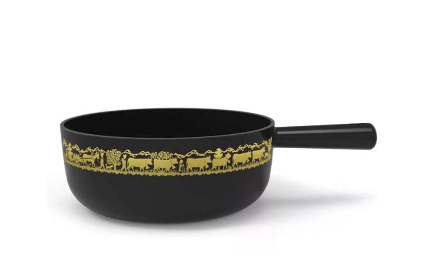 Image of Stöckli Fondue "Caquelon Classic 20 ALP Gold/Schwarz"