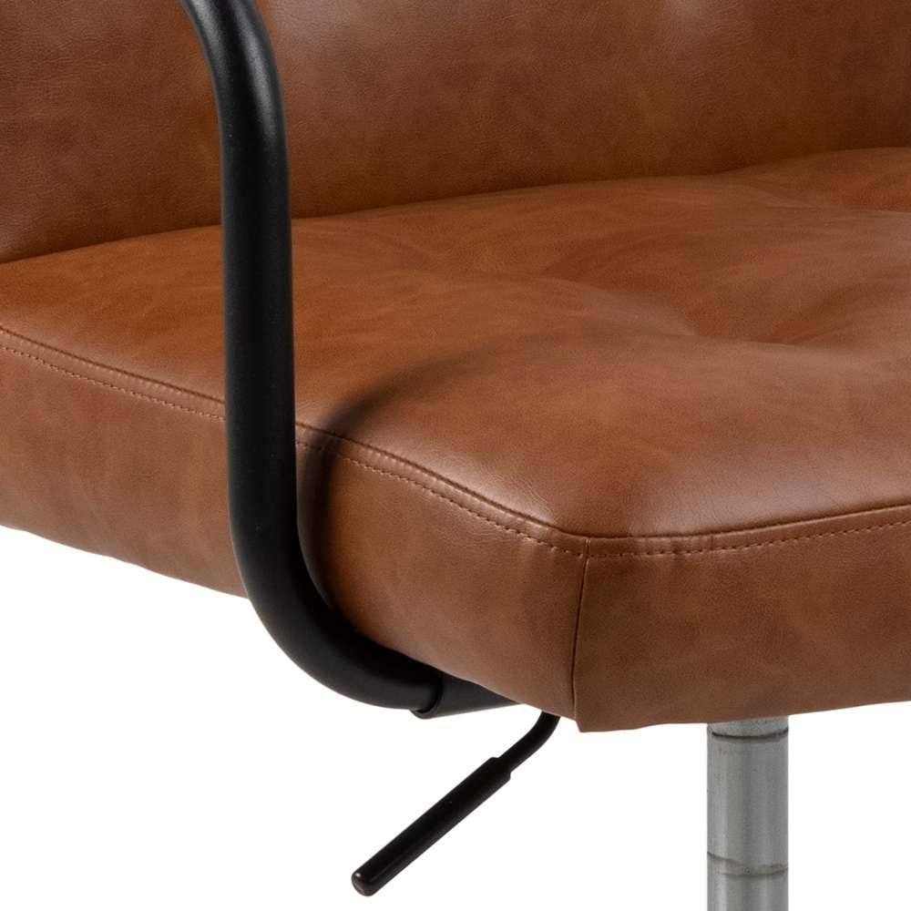 ACTONA GROUP Schreibtischstuhl »Cosmo Drehstuhl« () Kunstleder, 5-Sterne-Fusskreuz, Drehfunkt., Sitzhöhe: 47-57cm