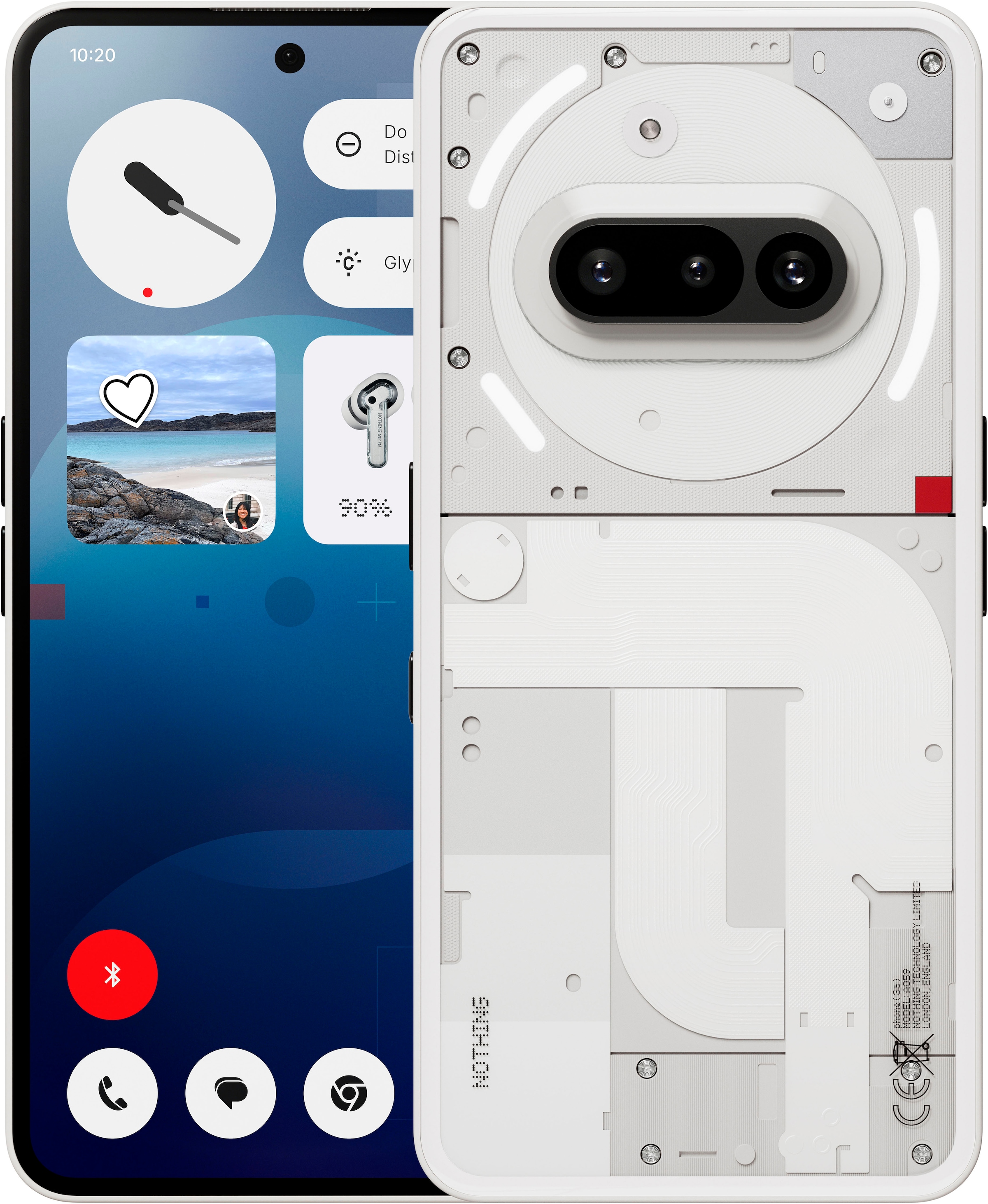 Image of NOTHING Smartphone "PHONE (3a)" weiss