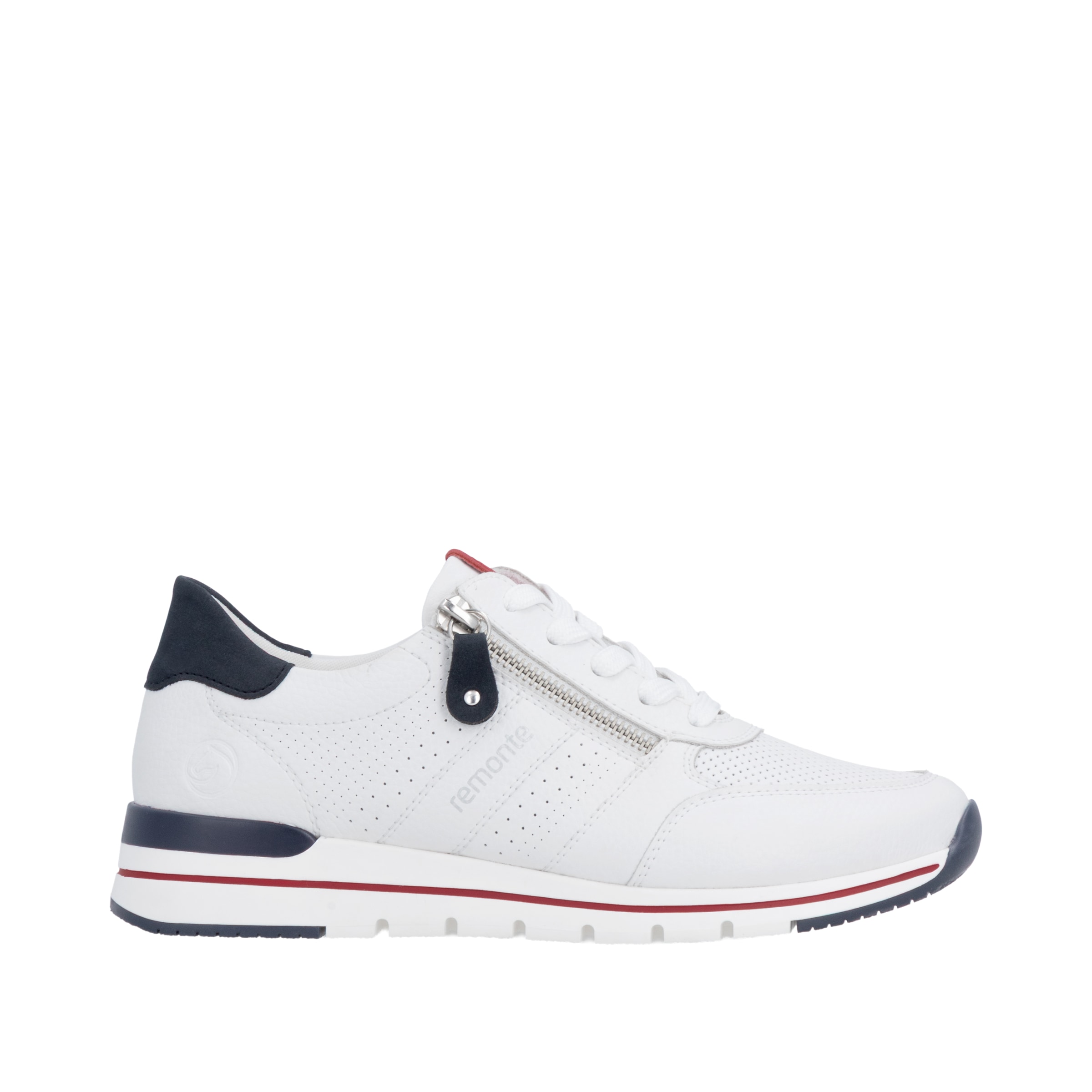 Remonte Baskets compensées  avec semelle intérieure rembourrée, chaussure de loisir, chaussure basse, chaussure à lacets