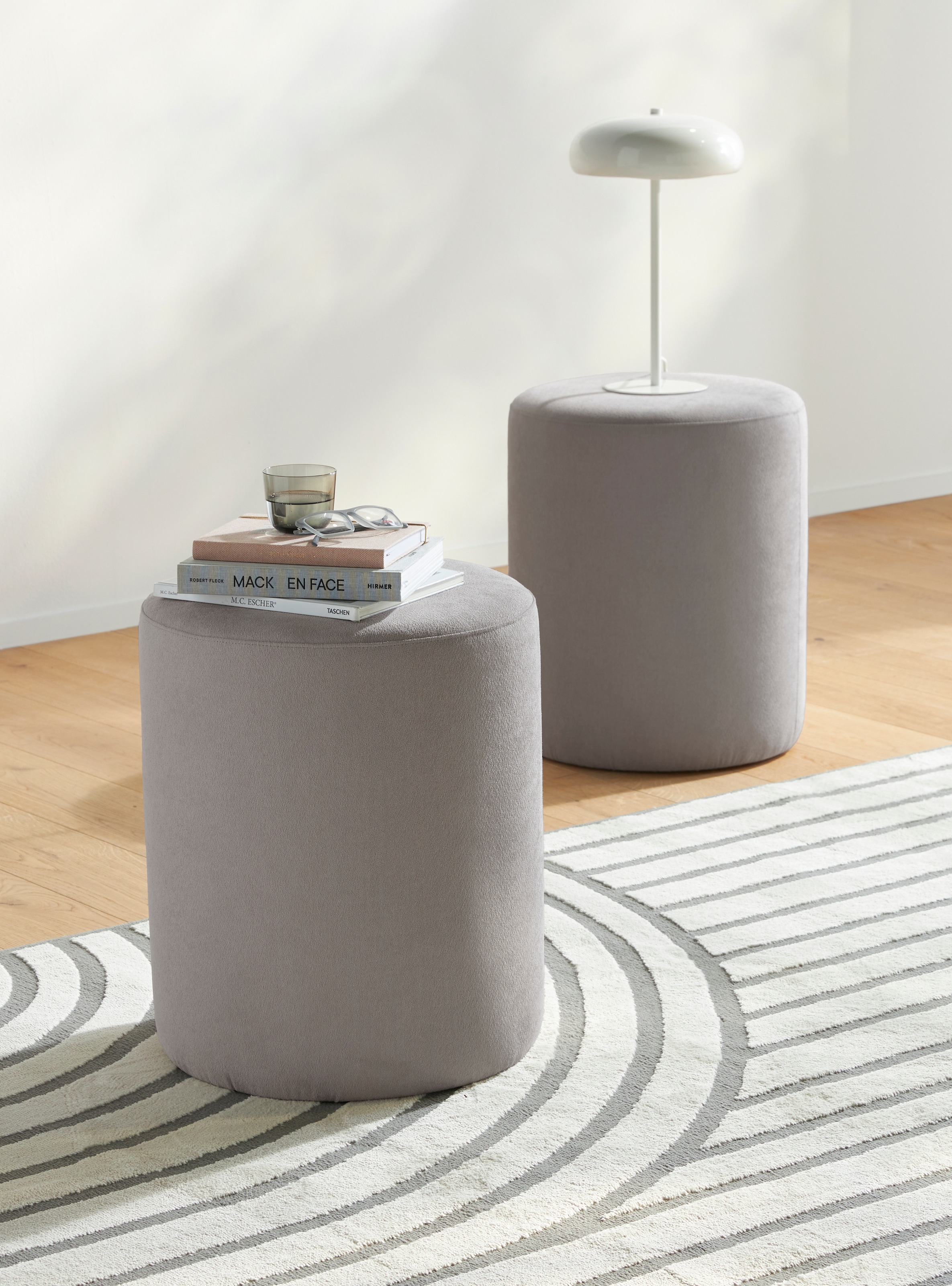 s.Oliver Polsterhocker Hocker rund