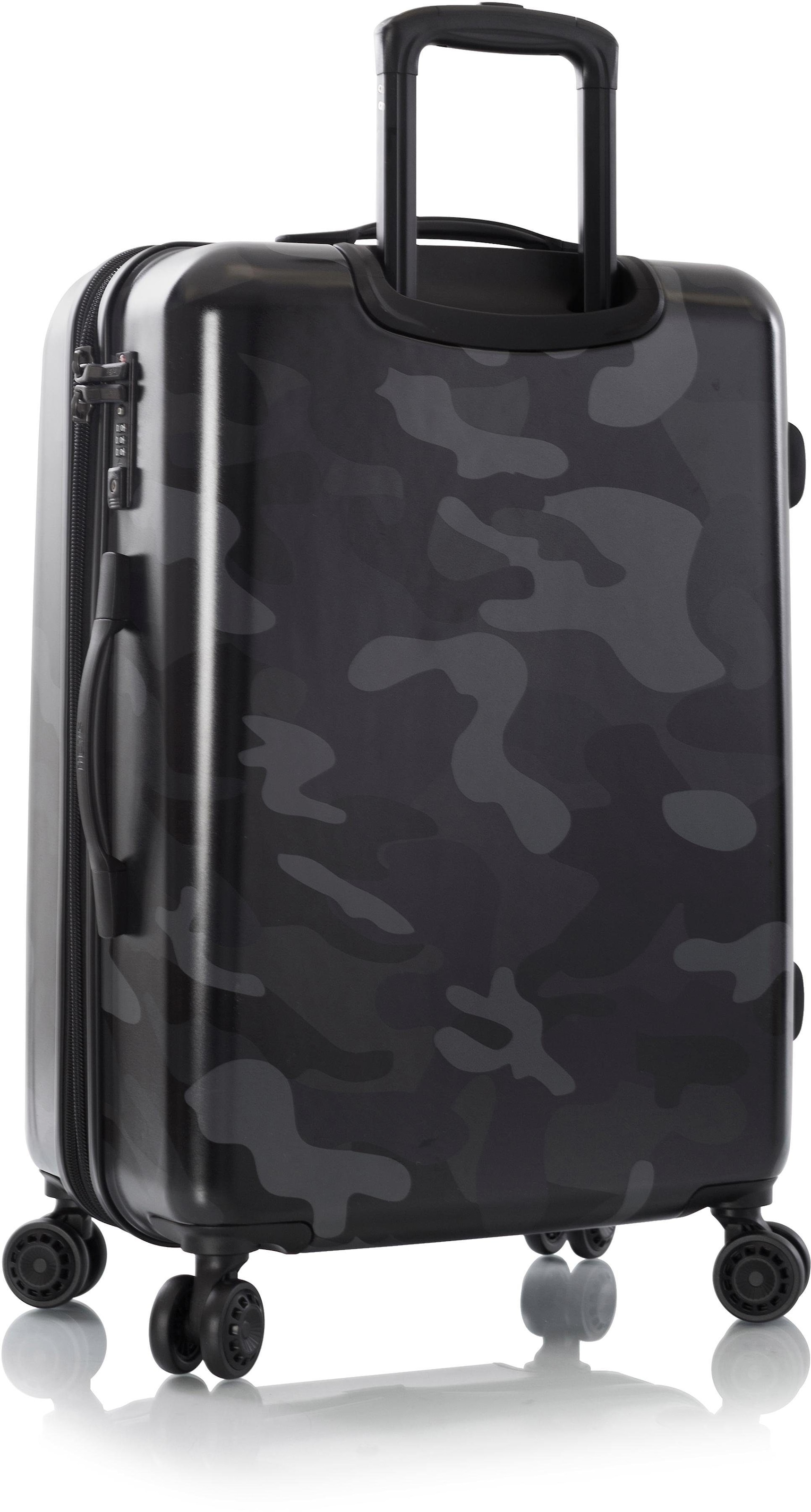 Heys Hartschalen-Trolley »Black Camo, 66 cm«, 4 Rollen, Heys x Joachim Llambi Hartschalen-Koffer Volumenerweiterung