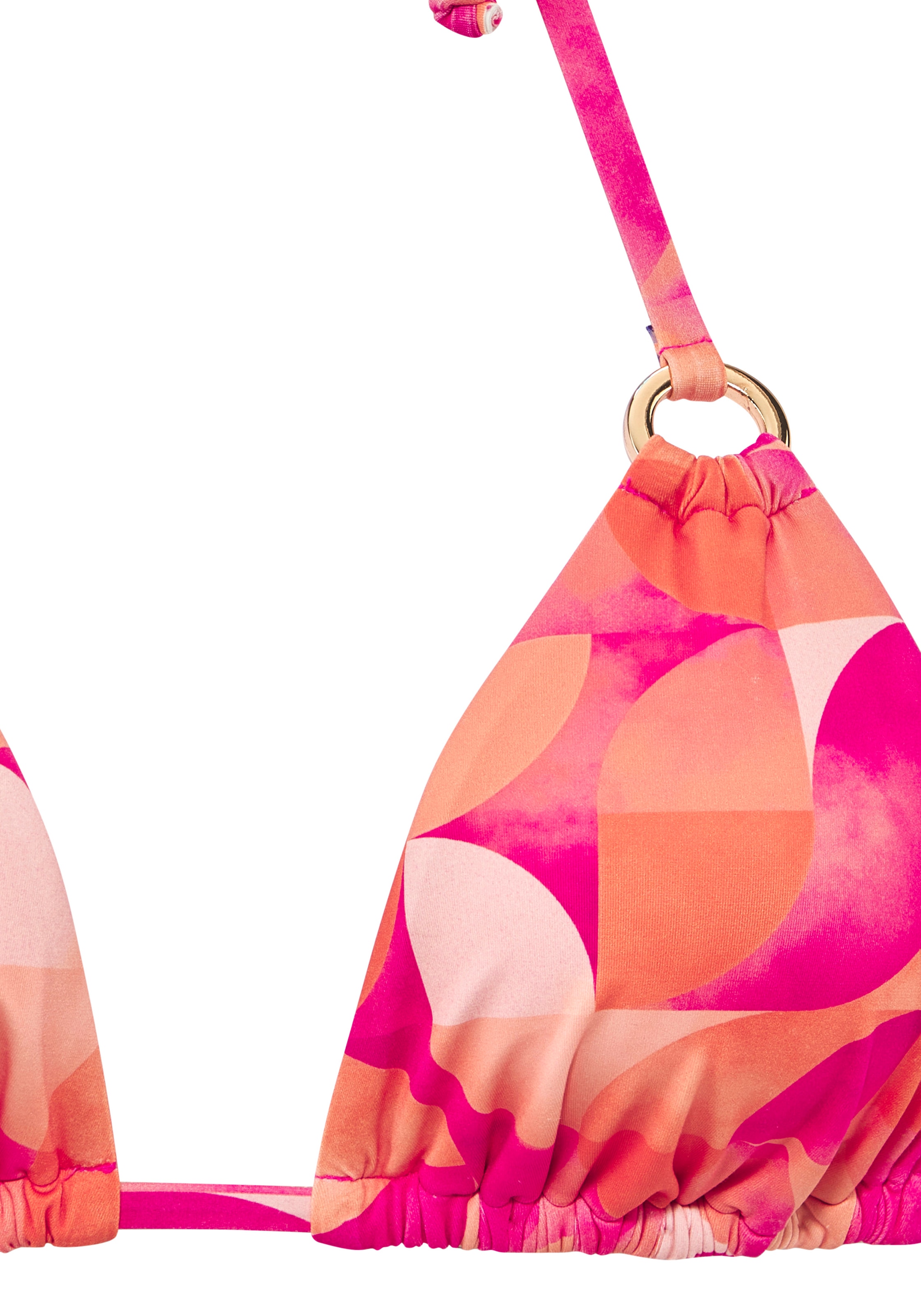LASCANA Top bikini triangle »Tilly« mit modernem Allover-Print