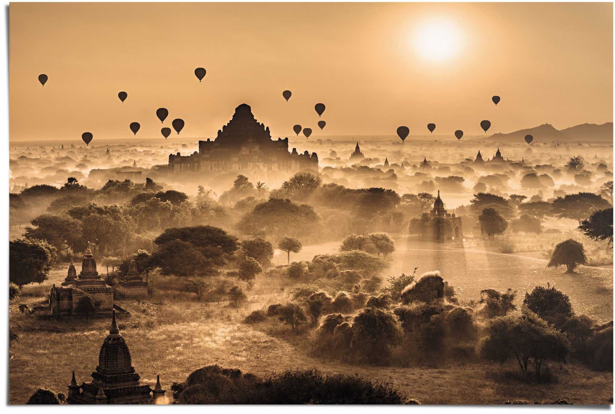 Image of Reinders Poster "Märchenhafter Sonnenaufgang" 1 Stk. tlg.