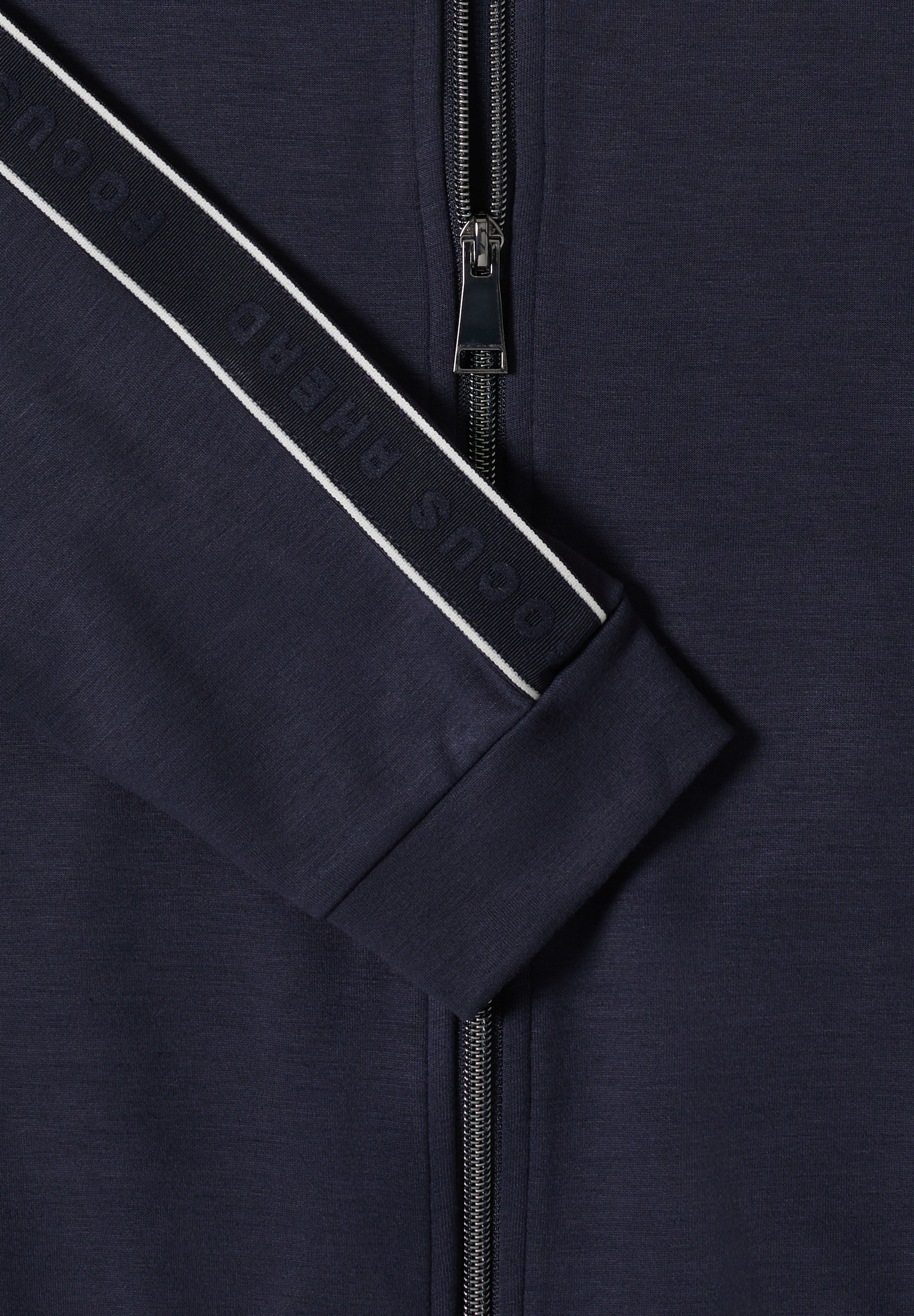 Cecil Veste sweat Langarm mit Tape-Details und Bündchen