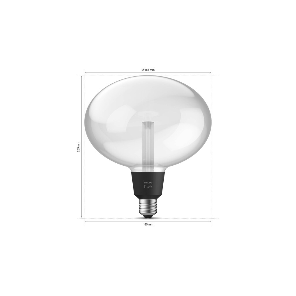 Philips Hue LED-Leuchtmittel »White & Col. Amb.«, E27, Farbwechsler