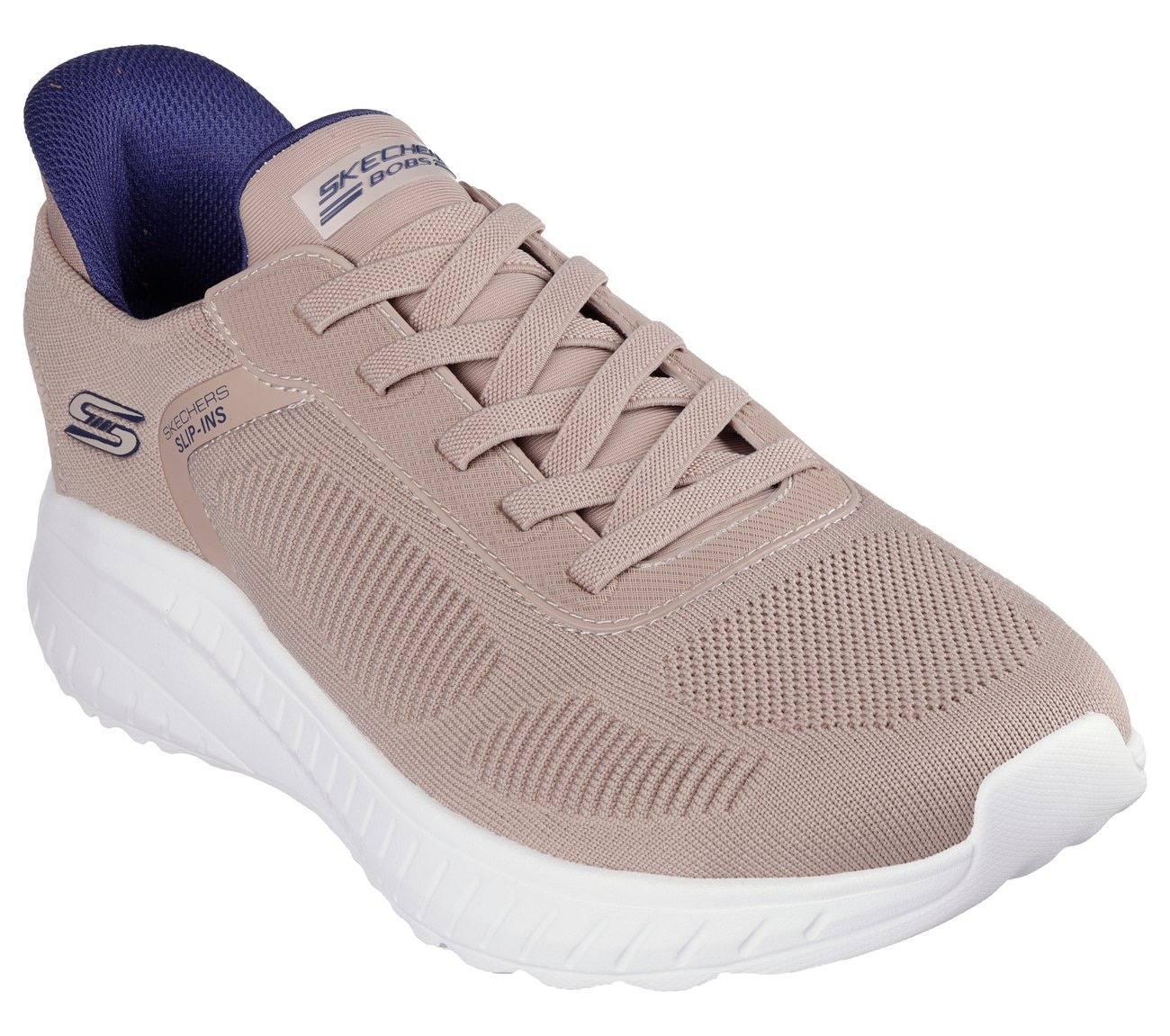 Image of Skechers Slip-On Sneaker "BOBS SQUAD CHAOS-SOLID STEP" Schlupfschuh, Slipper, Sneaker zum Schlupfen