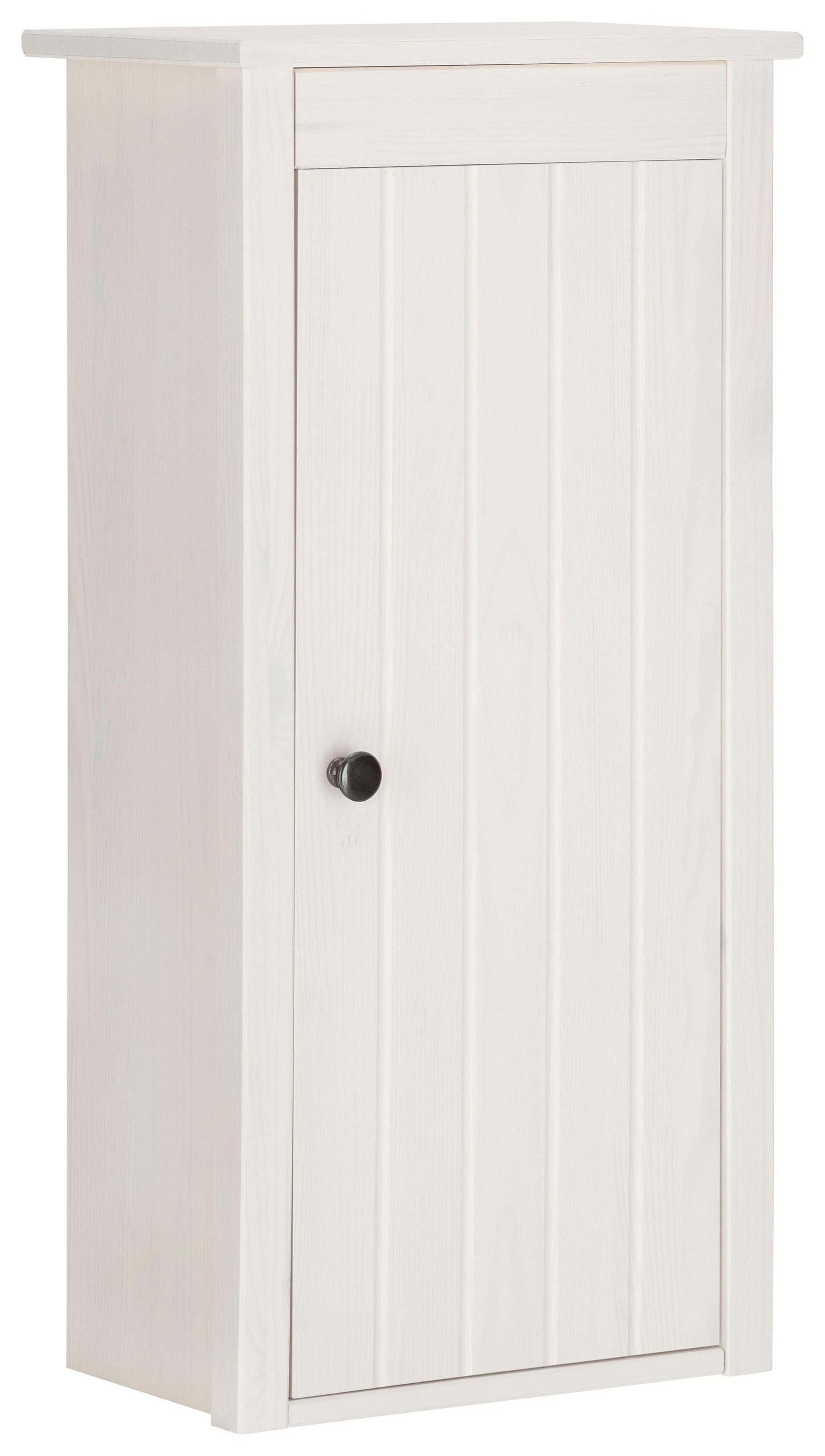 Image of Home affaire Hängeschrank »Westa«, Breite 34 cm, Badezimmerschrank aus Massivholz, Kiefernholz, Metallgriff, 1 Tür mit wechselbarem Türanschlag bei Ackermann Versand Schweiz