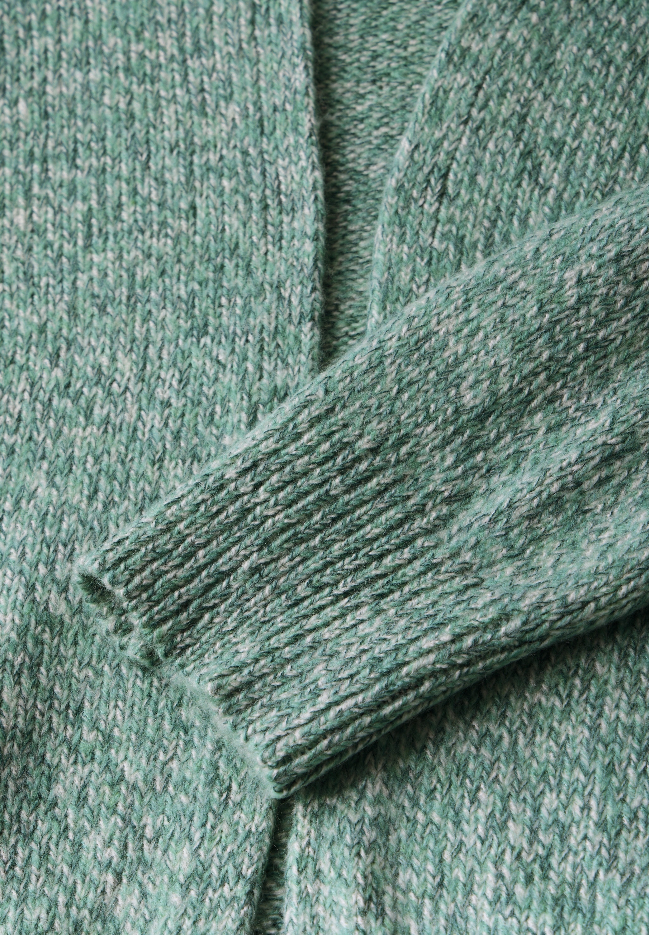 STREET ONE Cardigan, in offener Form, in melierter Optik