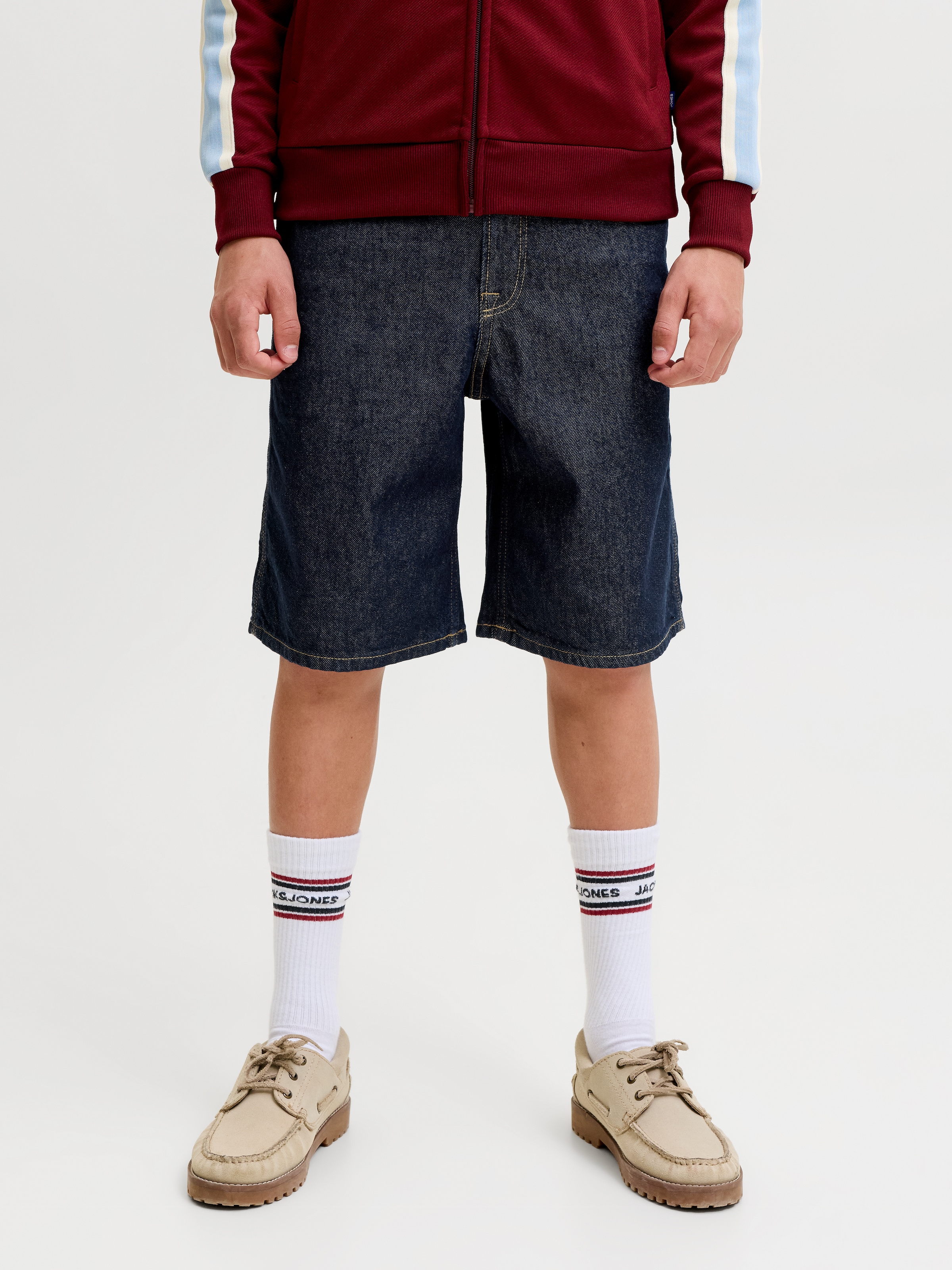 Jack & Jones Junior Shorts »JJIALEX JJNORREBRO SHORTS SQ 400 JNR«  Baumwolle, relaxed/baggy fit