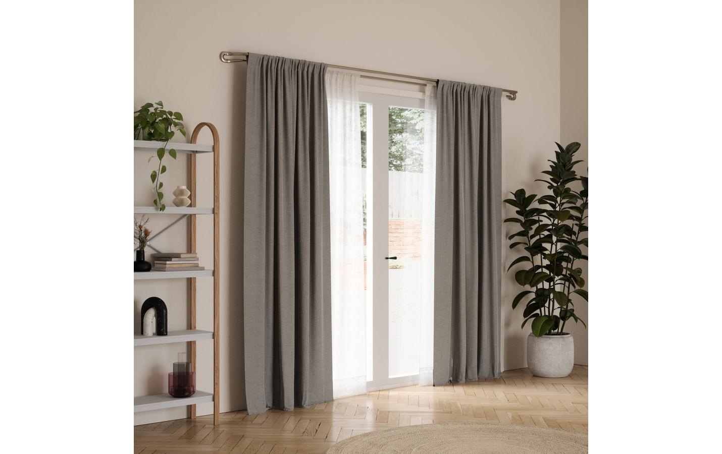 Umbra Vorhangstange »Midnight 107-305 cm Edelstahl«