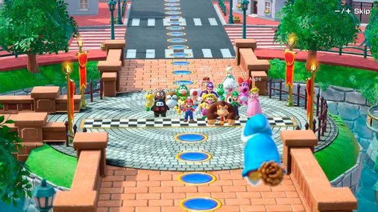 Nintendo Switch Set de consoles »OLED weiss + Mario Party Jamboree« 64 Go