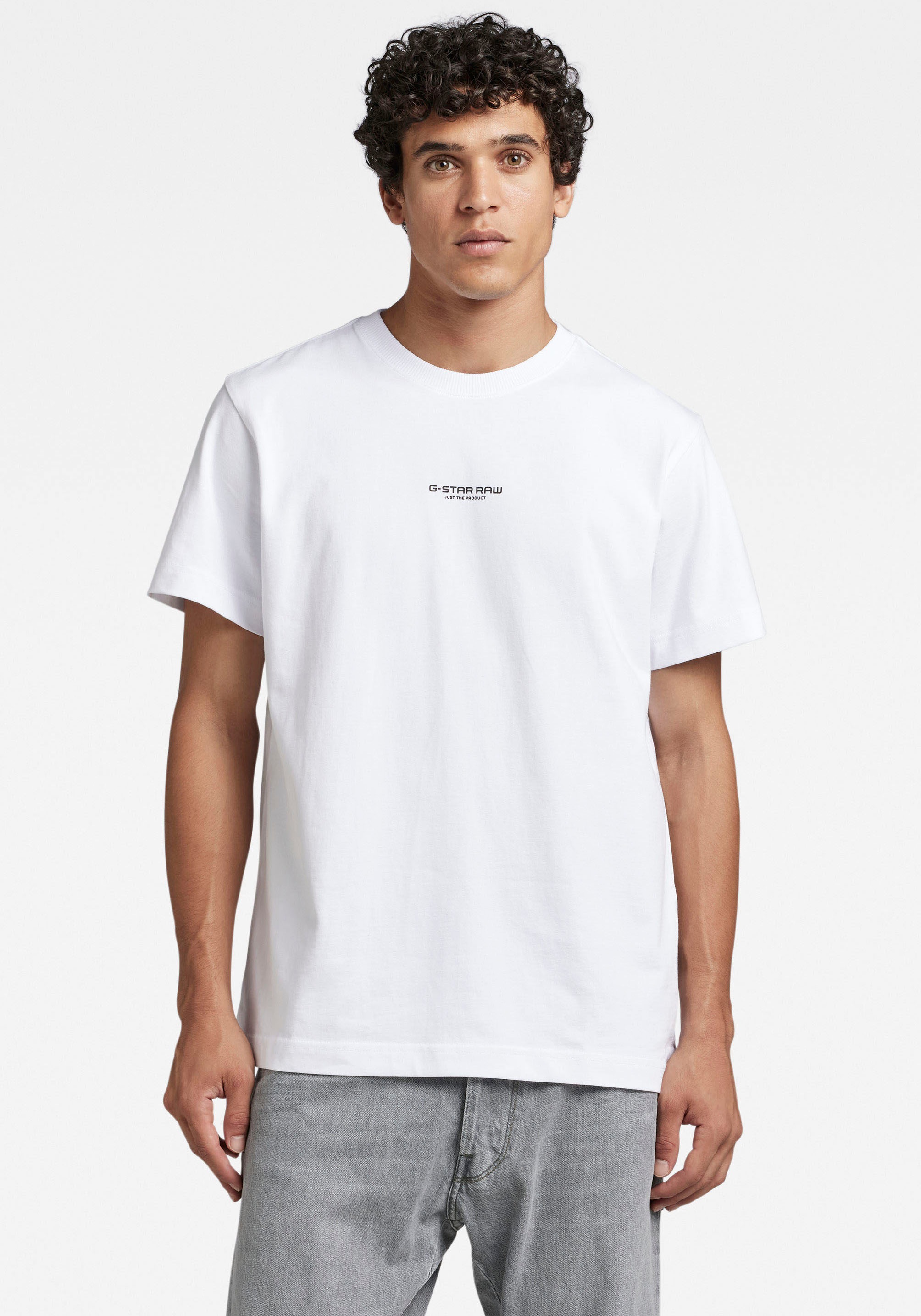 G-Star RAW Rundhalsshirt »Center logo loose« kaufen