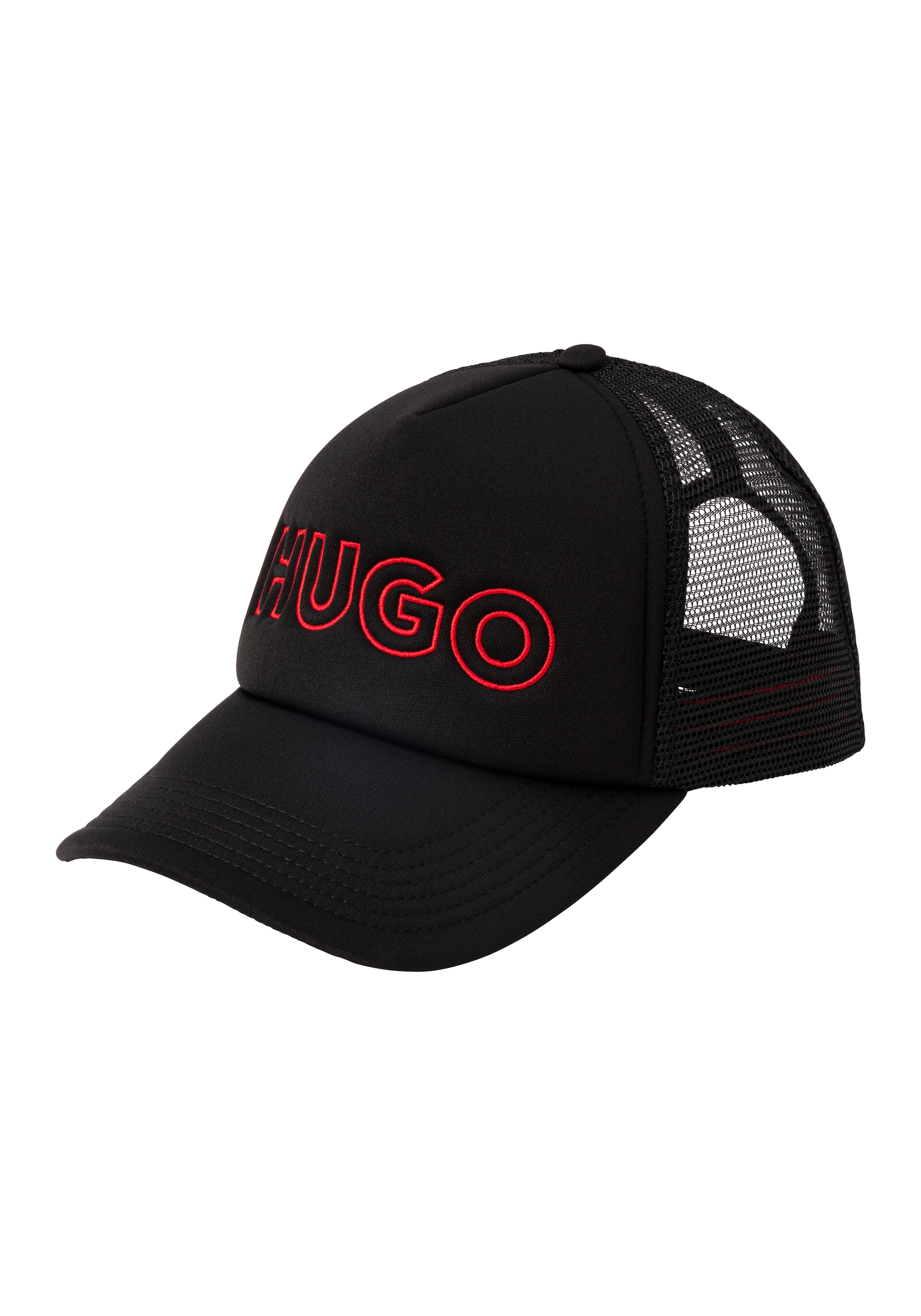 HUGO Baseball Cap »Lacey«, mit kontrastfarbener Logostickerei ab 99 CHF  versandkostenfrei bestellen