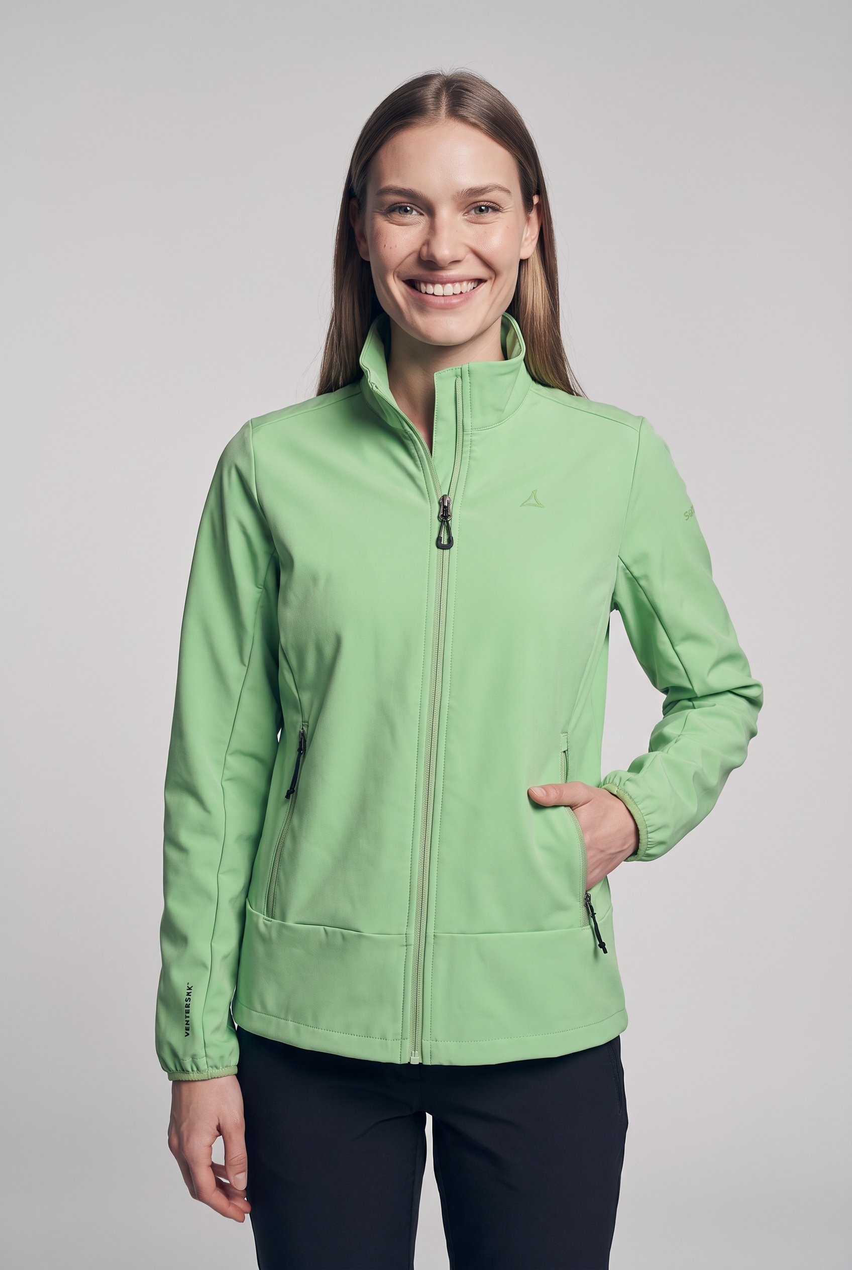 Schöffel Veste softshell »Softshell Jk Style Mirusha WMS« wasser- und windabweisend, atmungsaktiv
