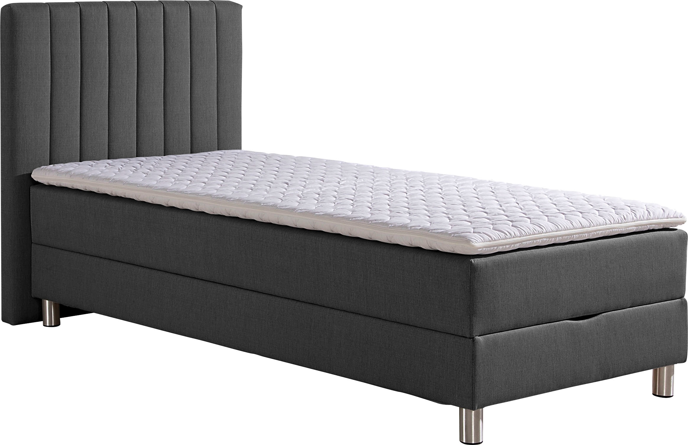 Maintal Boxbett mit Bettkasten und Kaltschaum-Topper