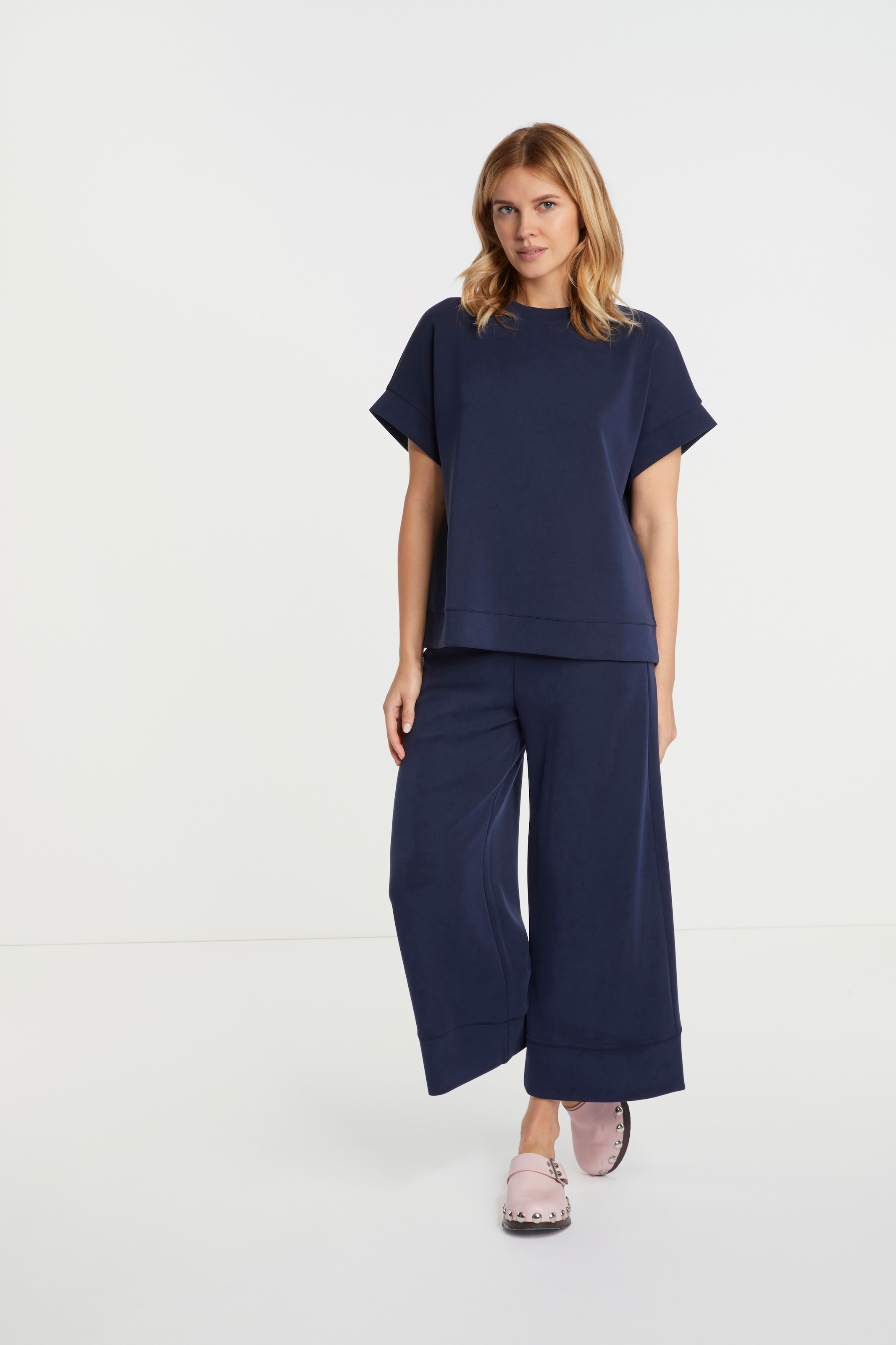 Image of RICHROYAL Culotte "2409 T Peach Culotte" aus fester, gepeachter Qualität